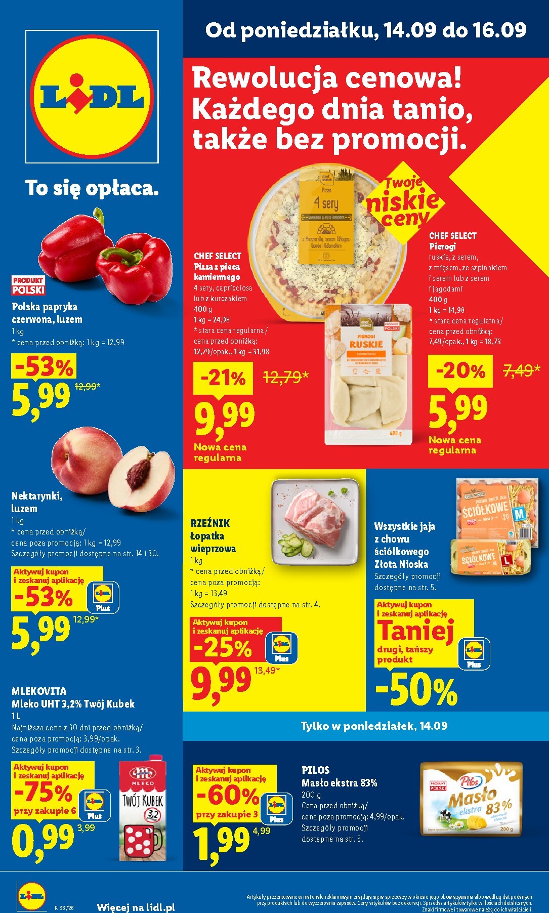 Nowa gazetka Lidl ważna od 14.09.2026 do 16.09.2026