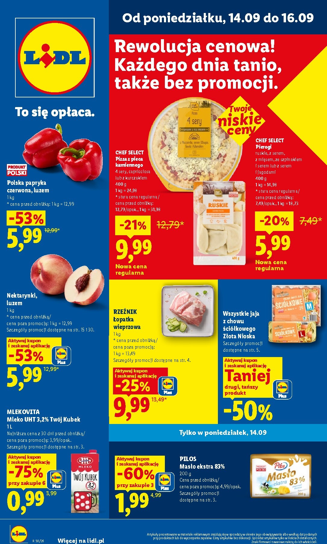 Aktualna gazetka Lidl ważna od 14.09.2026 do 16.09.2026