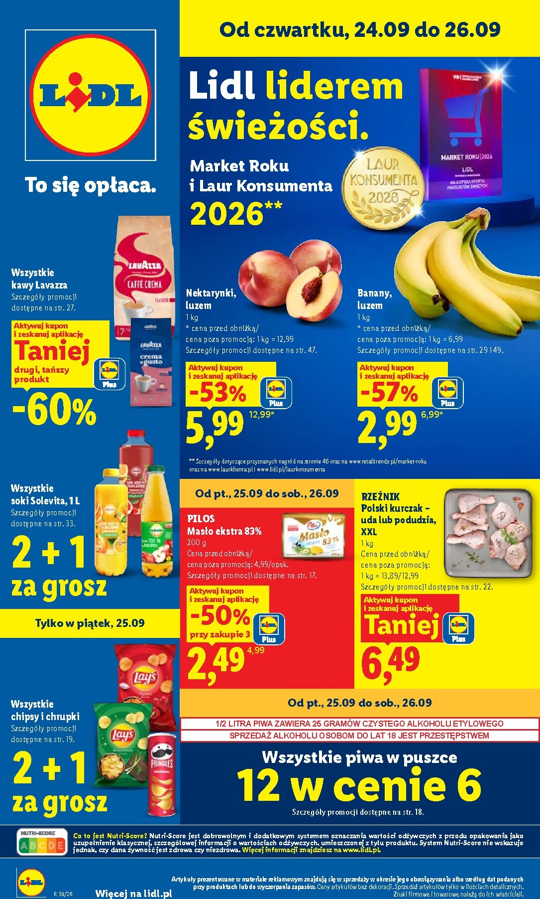 Nowa gazetka Lidl ważna od 24.09.2026 do 26.09.2026