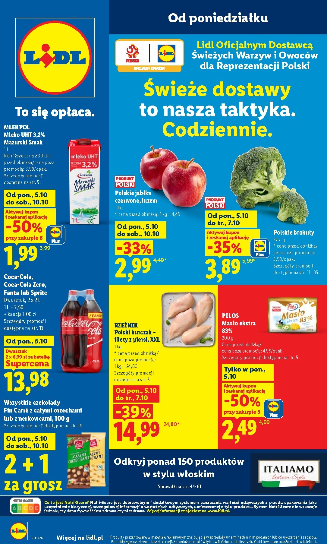 Nowa gazetka Lidl ważna od 05.10.2026 do 10.10.2026