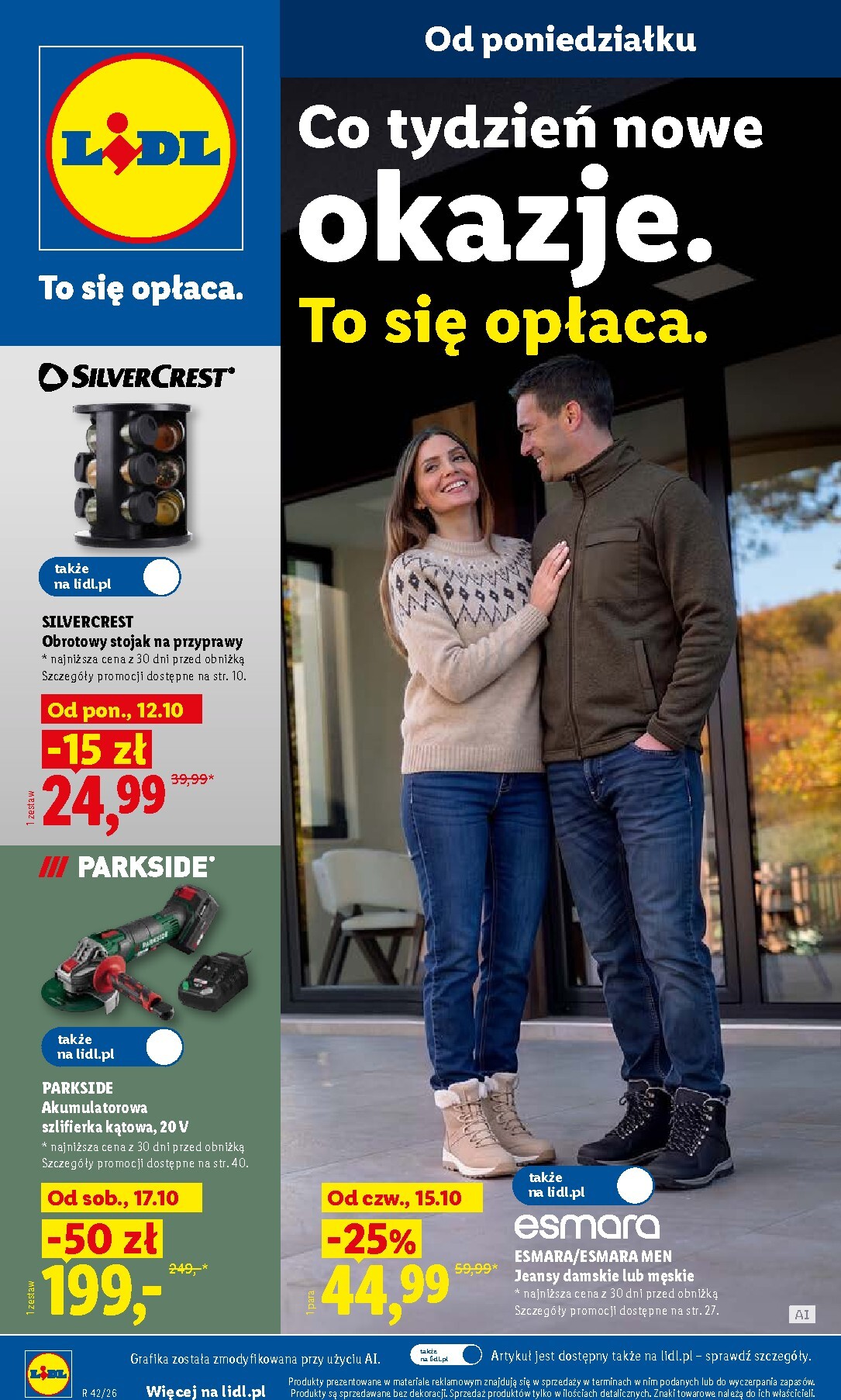 Nowa gazetka Lidl - Katalog Okazji ważna od 12.10.2026 do 24.10.2026