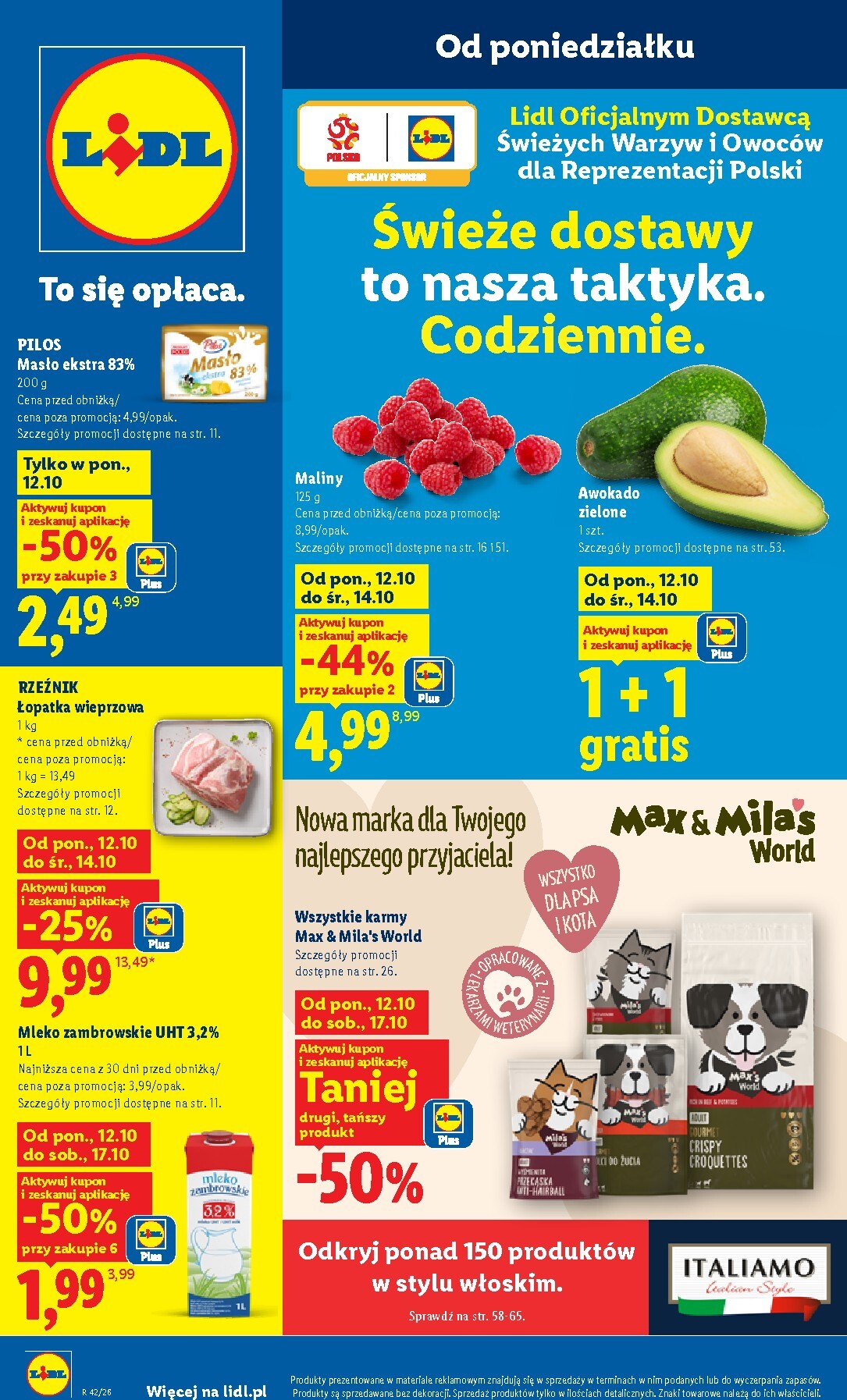 Nowa gazetka Lidl ważna od 12.10.2026 do 14.10.2026