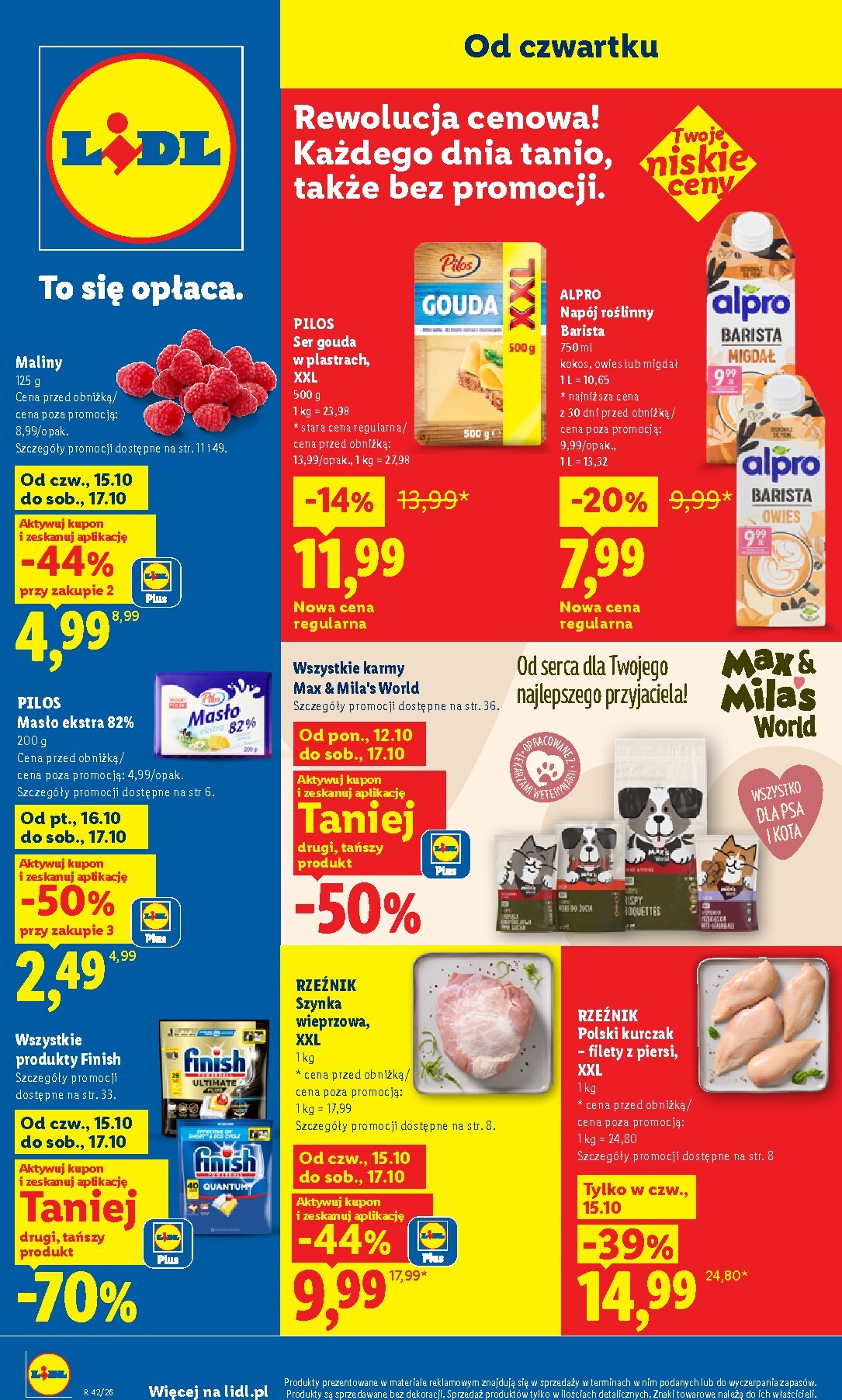 Aktualna gazetka Lidl ważna od 15.10.2026 do 17.10.2026