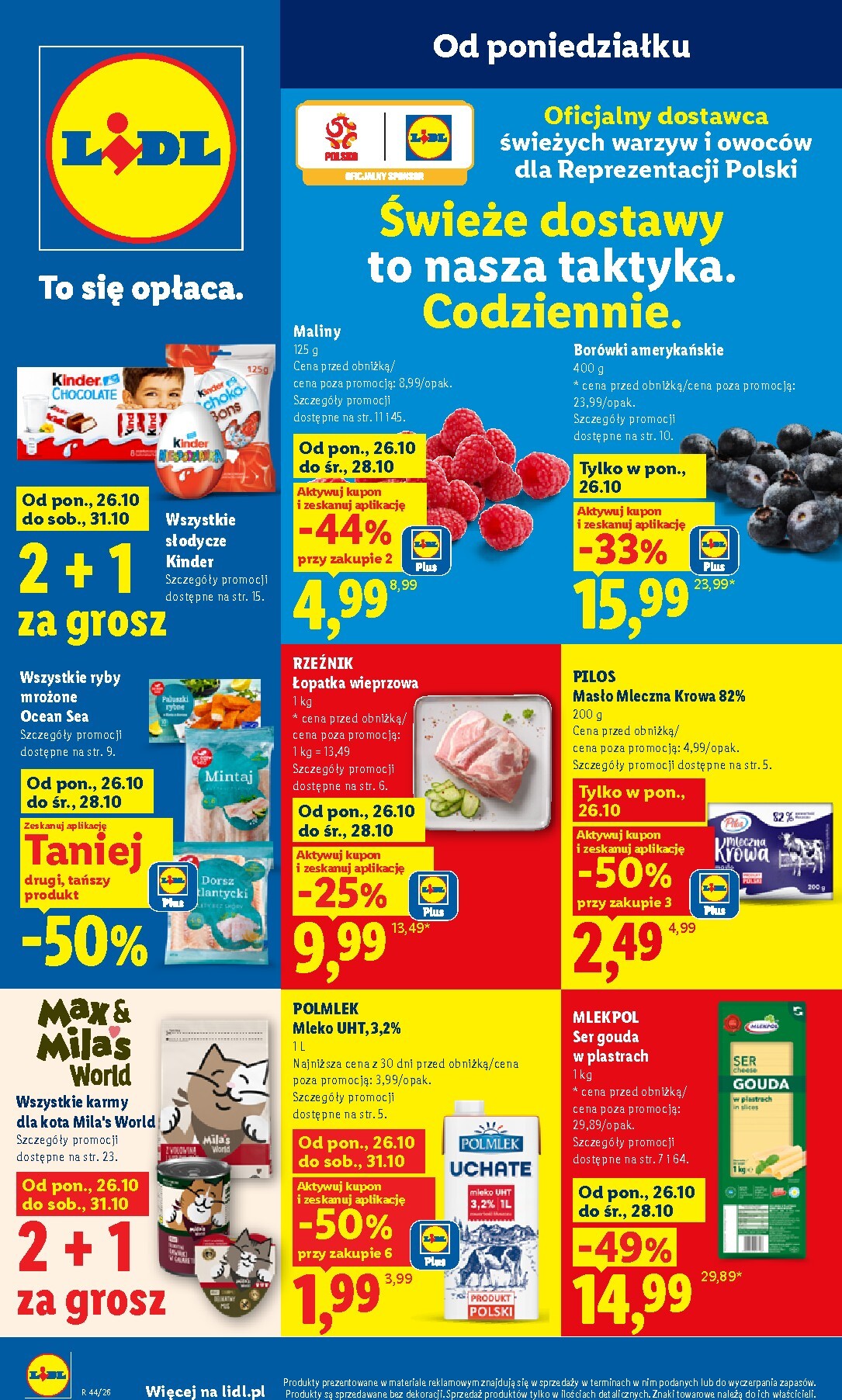 Aktualna gazetka Lidl ważna od 26.10.2026 do 31.10.2026