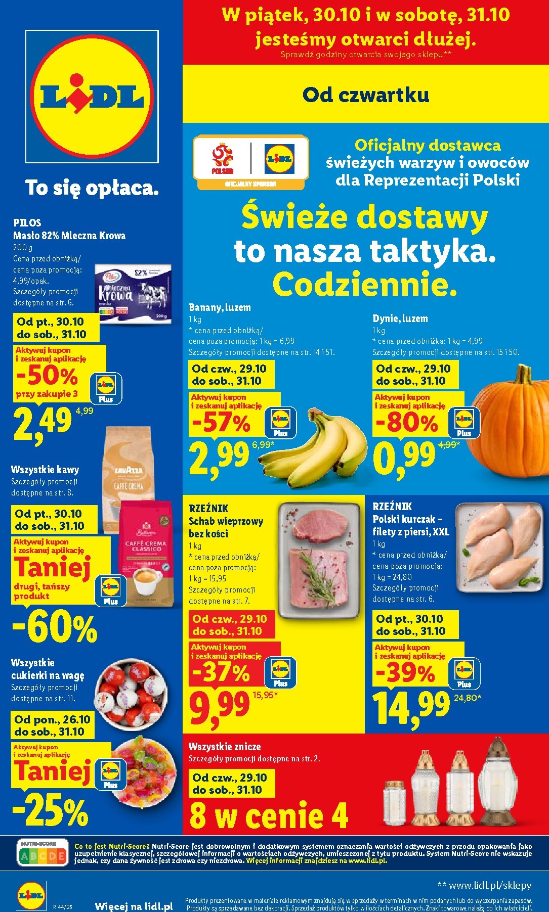 Nowa gazetka Lidl ważna od 29.10.2026 do 31.10.2026