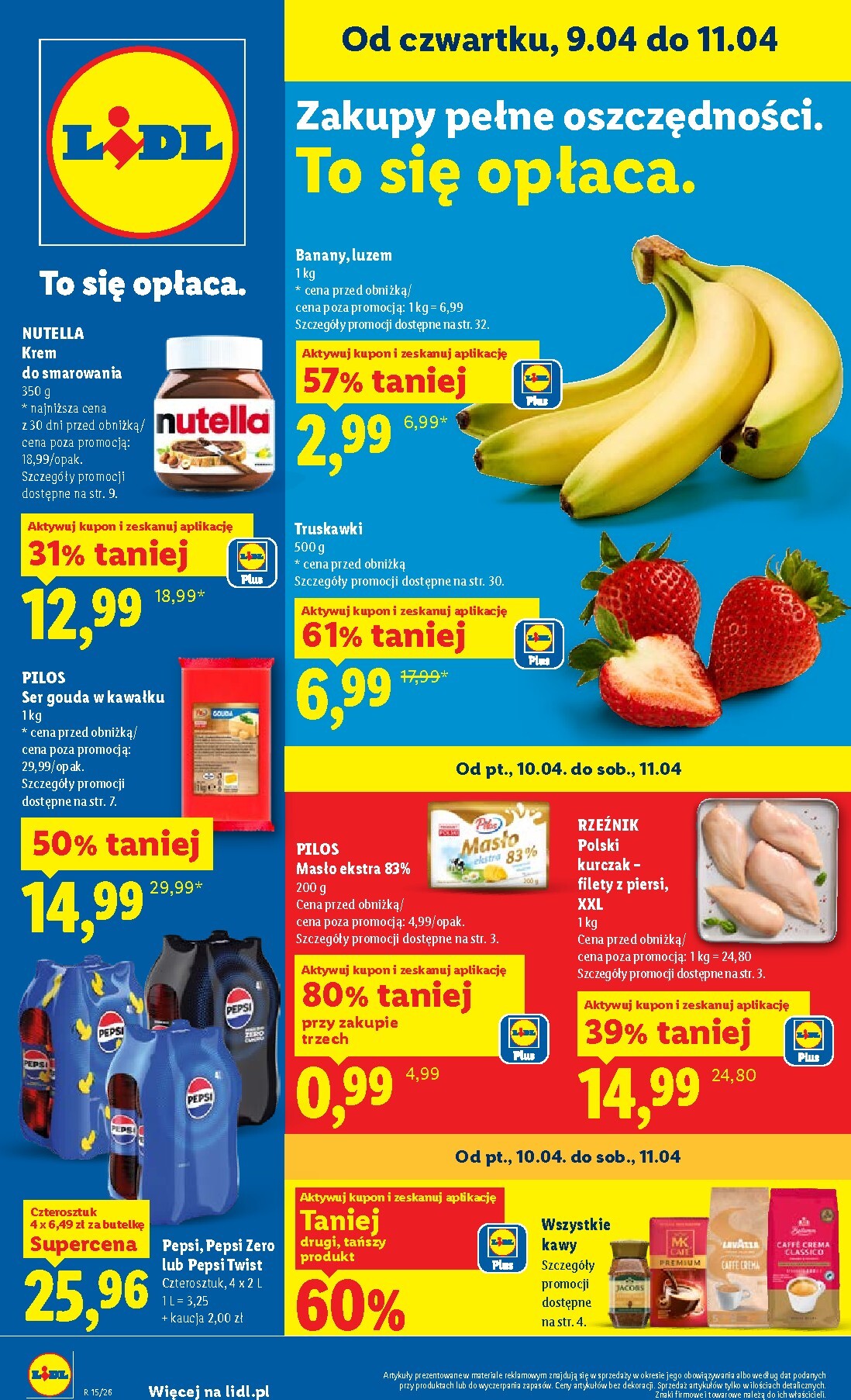 Nowa gazetka Lidl ważna od 09.04.2026 do 11.04.2026