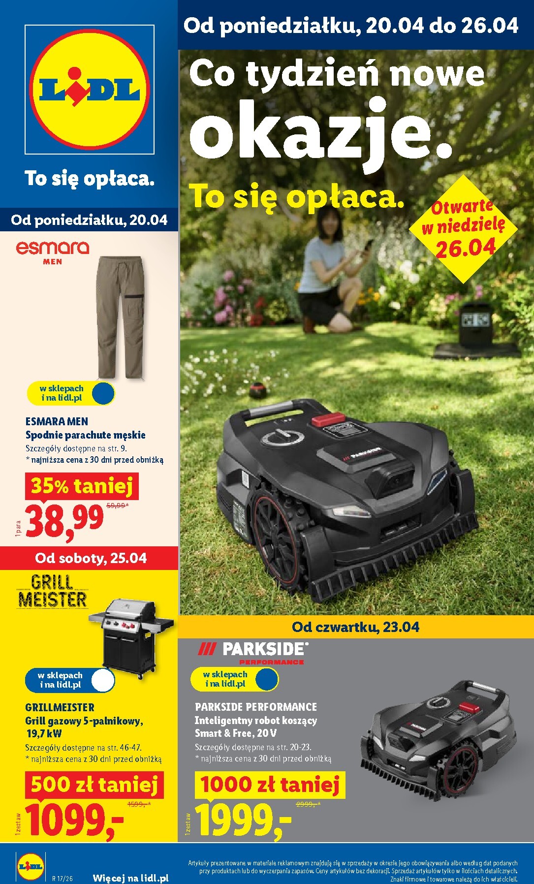Nowa gazetka Lidl - Katalog ważny ważna od 20.04.2026 do 26.04.2026