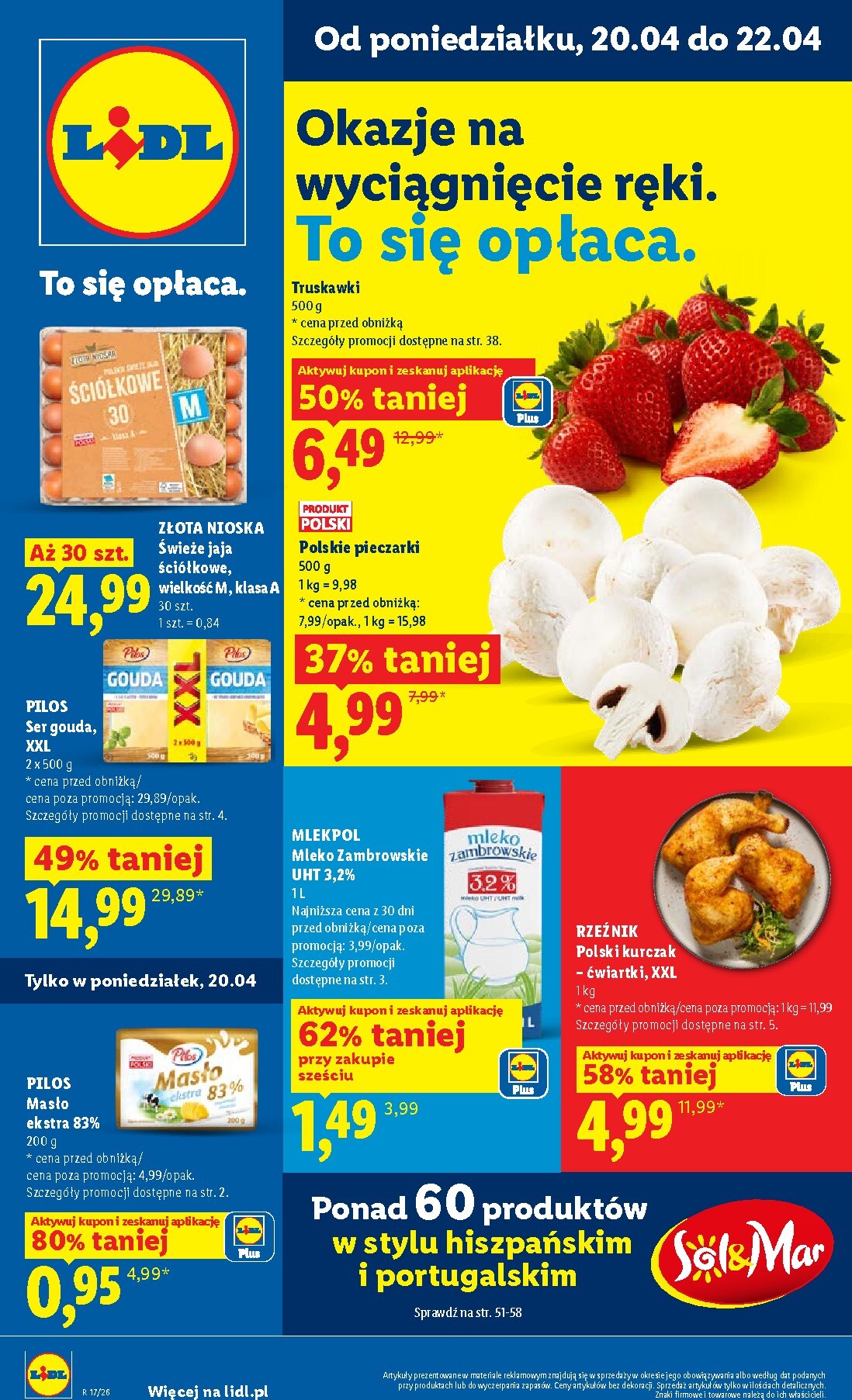 Nowa gazetka Lidl ważna od 20.04.2026 do 22.04.2026