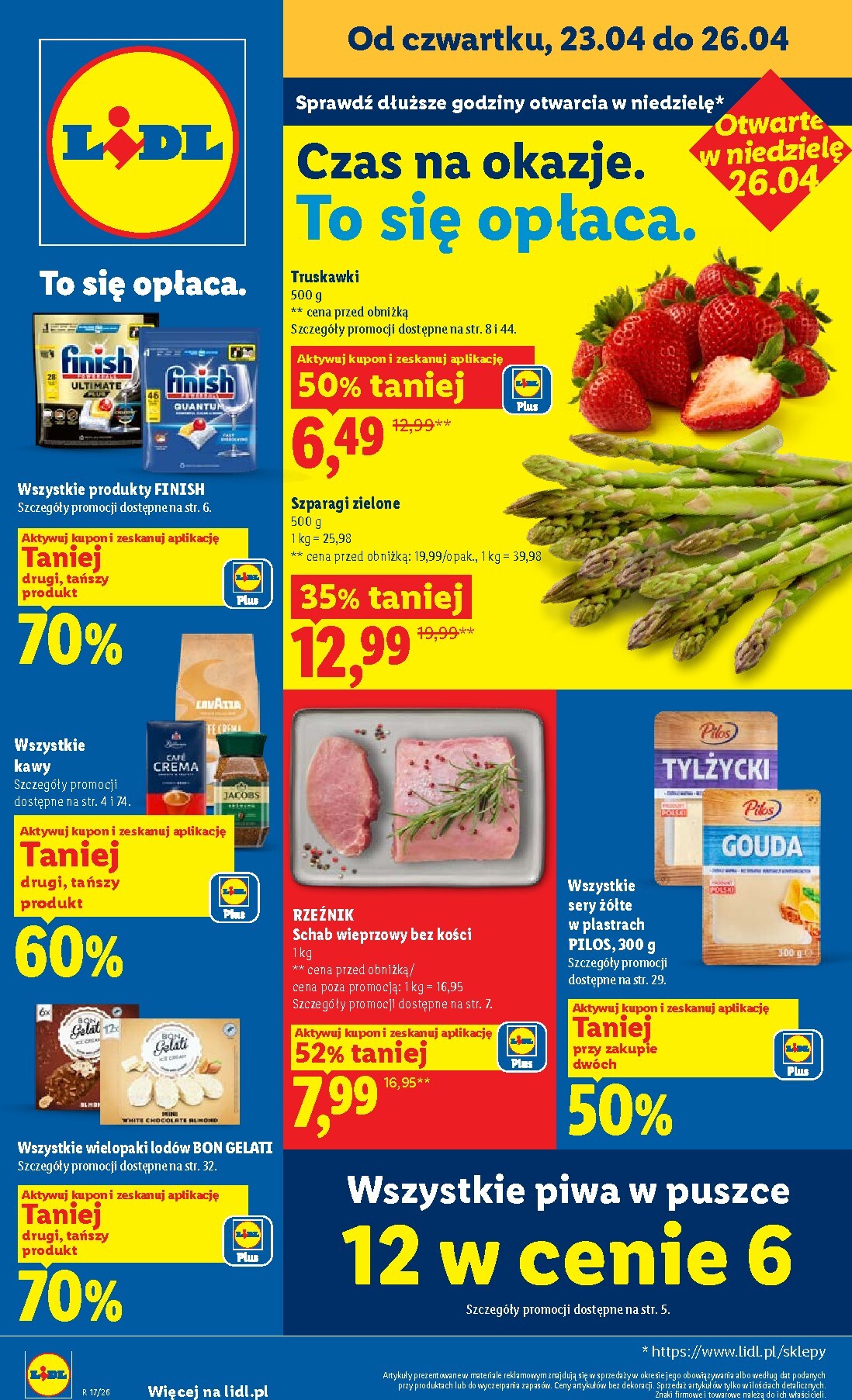 Aktualna gazetka Lidl ważna od 23.04.2026 do 26.04.2026