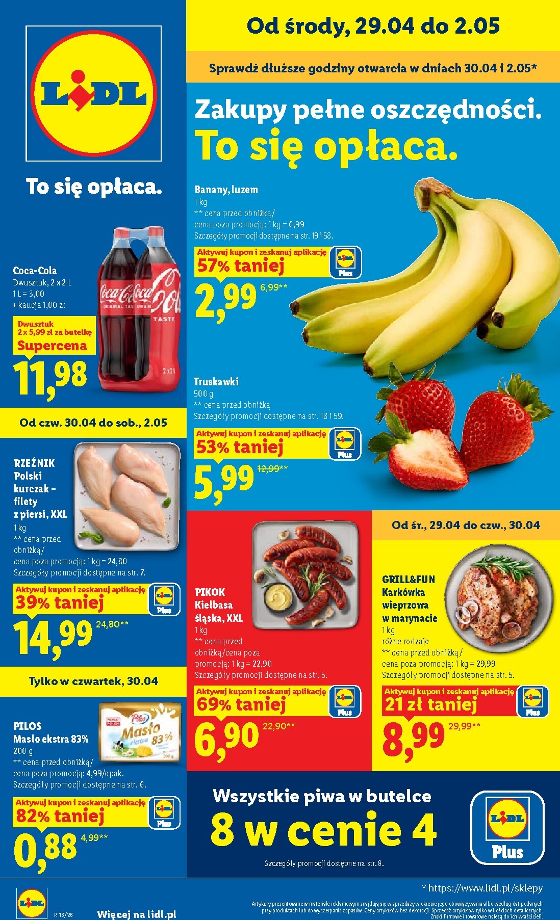 Aktualna gazetka Lidl ważna od 29.04.2026 do 02.05.2026