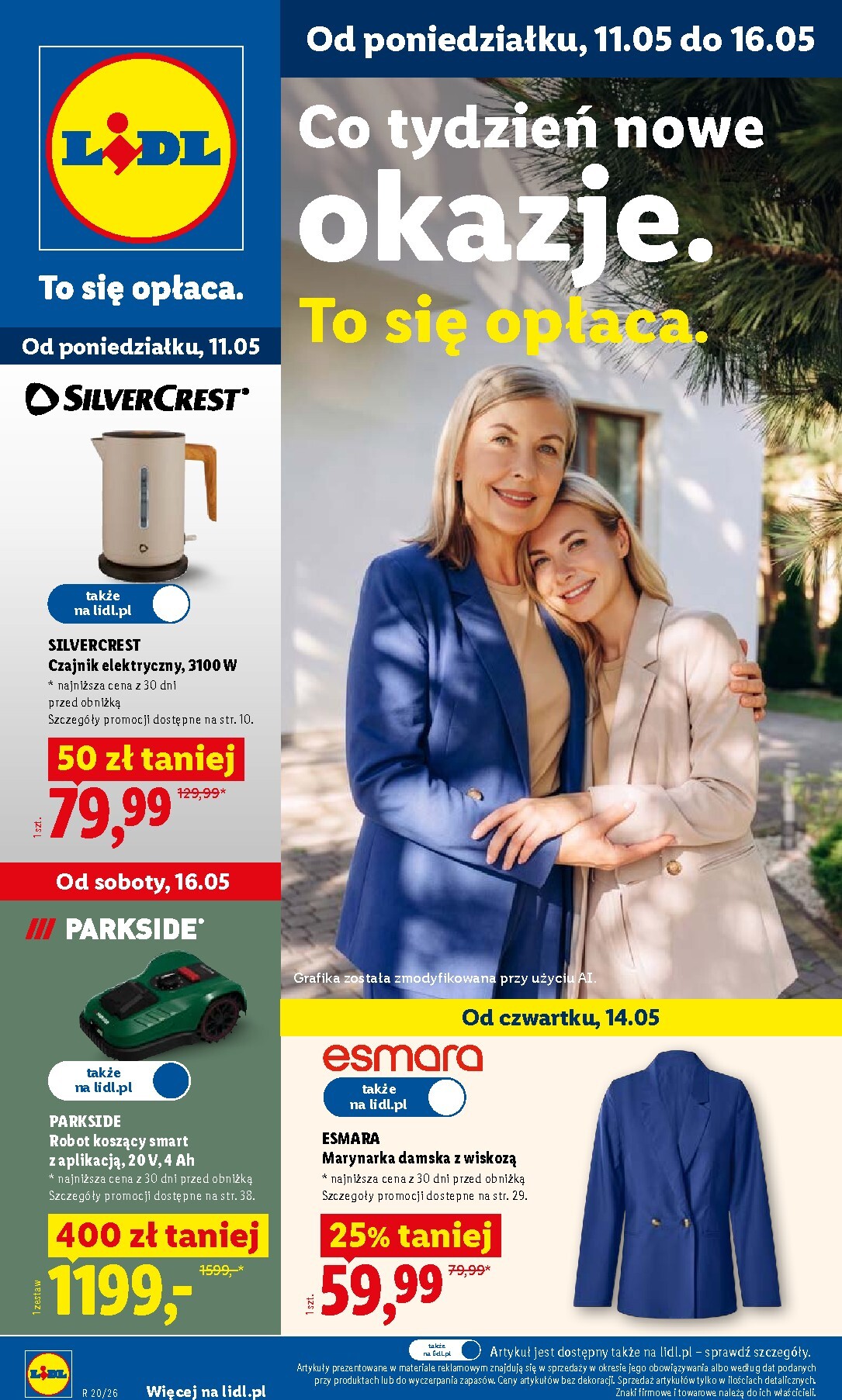 Nowa gazetka Lidl - Katalog ważny ważna od 11.05.2026 do 16.05.2026