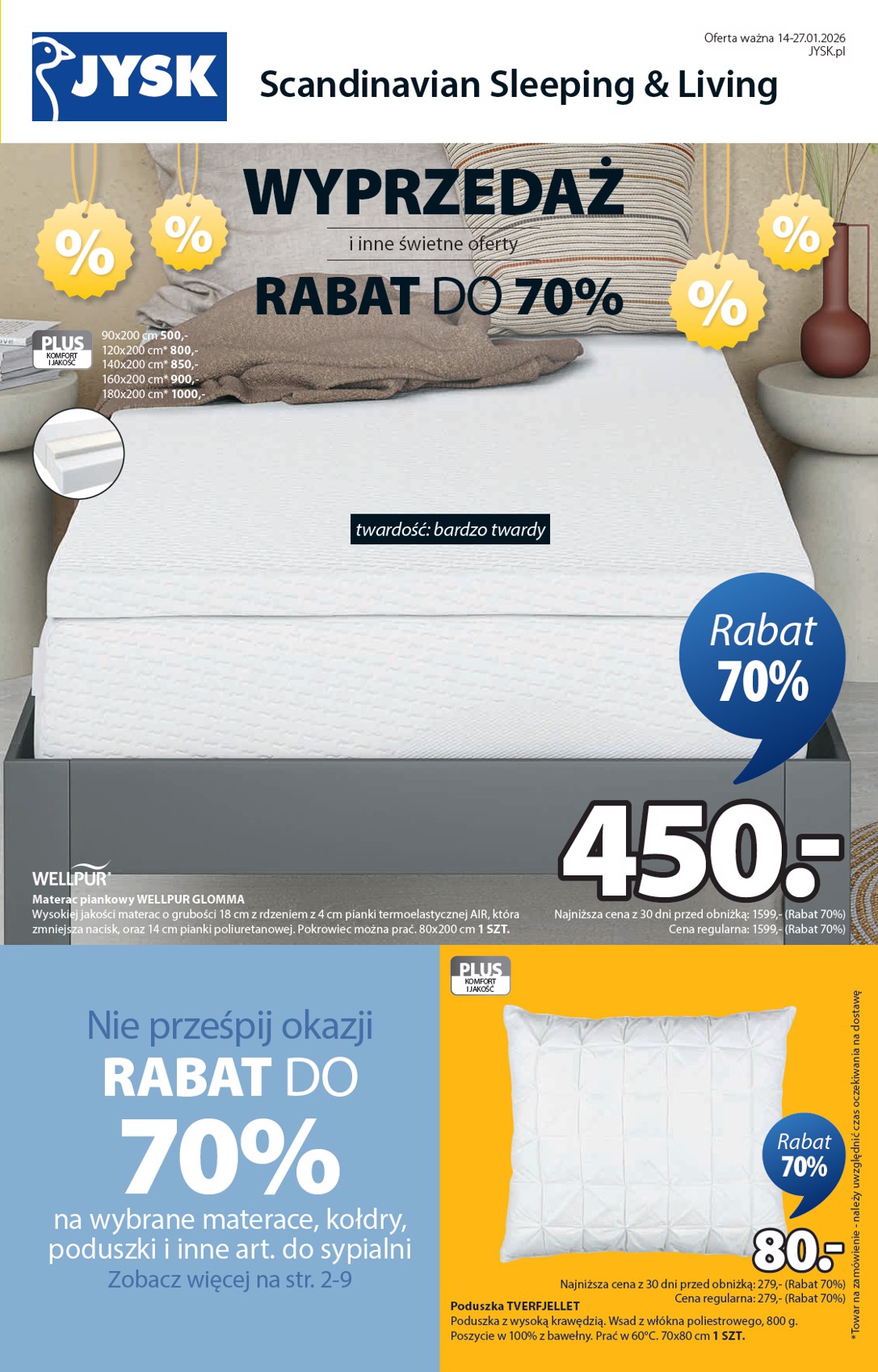 Gazetka JYSK - ważna od 14.01. do 27.01.