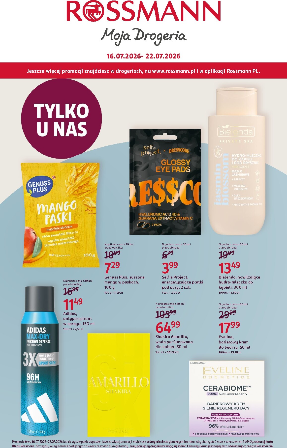 Aktualna gazetka Rossmann ważna od 16.07.2026 do 22.07.2026