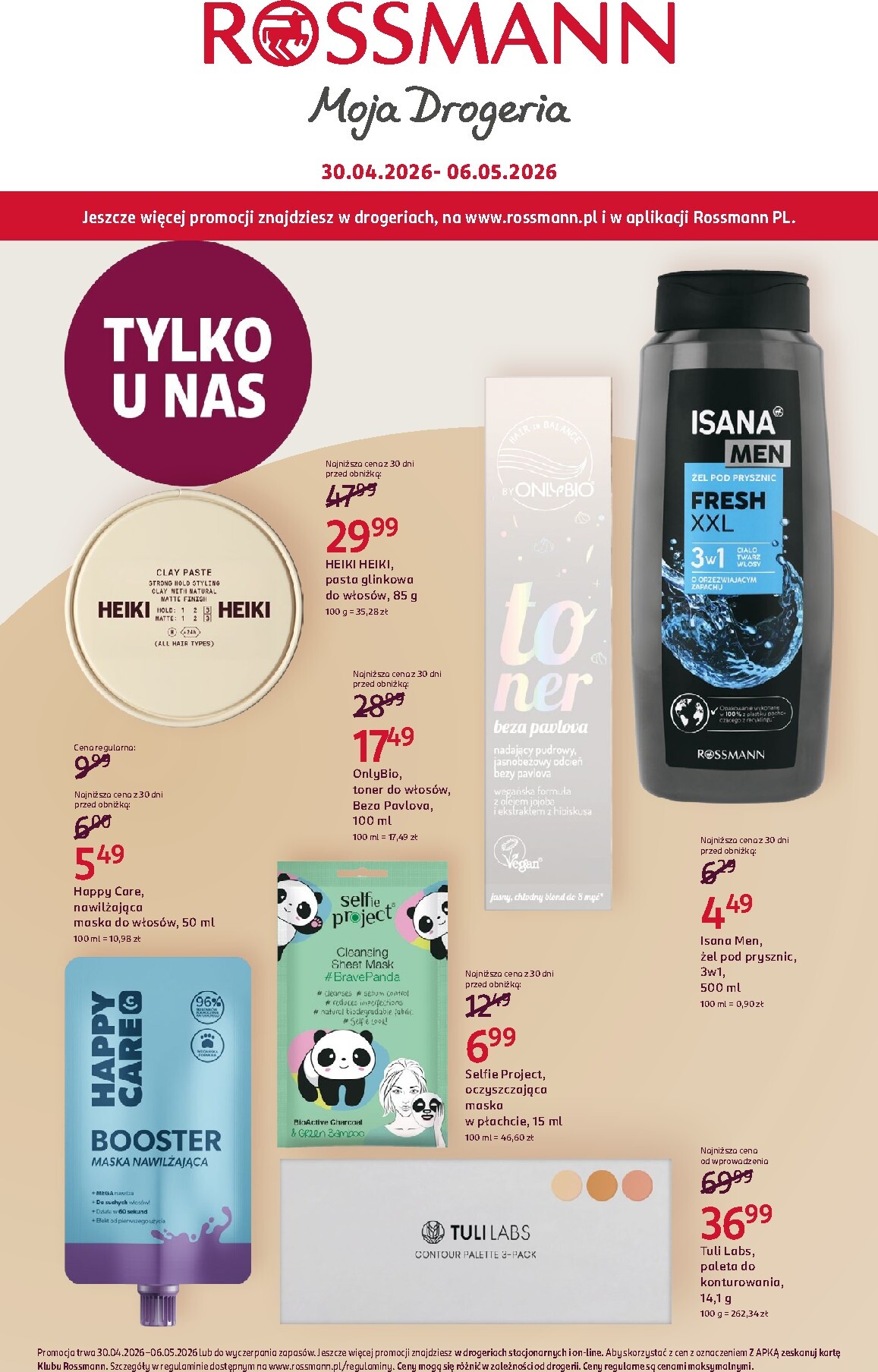 Aktualna gazetka Rossmann ważna od 30.04.2026 do 06.05.2026