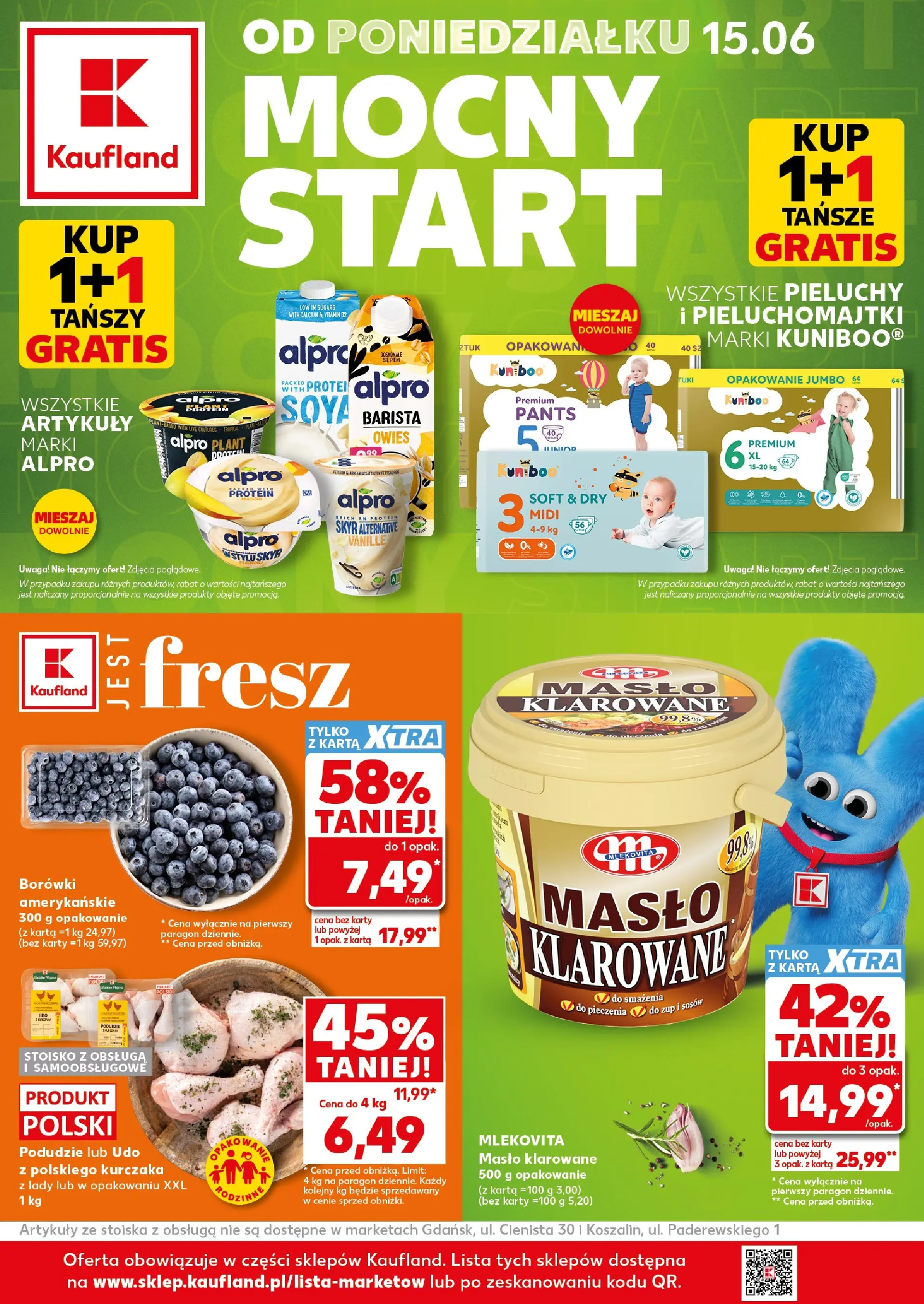 Nowa gazetka Kaufland Mocny Start - valid until 17.06 ważna od 15.06.2026 do 30.06.2026