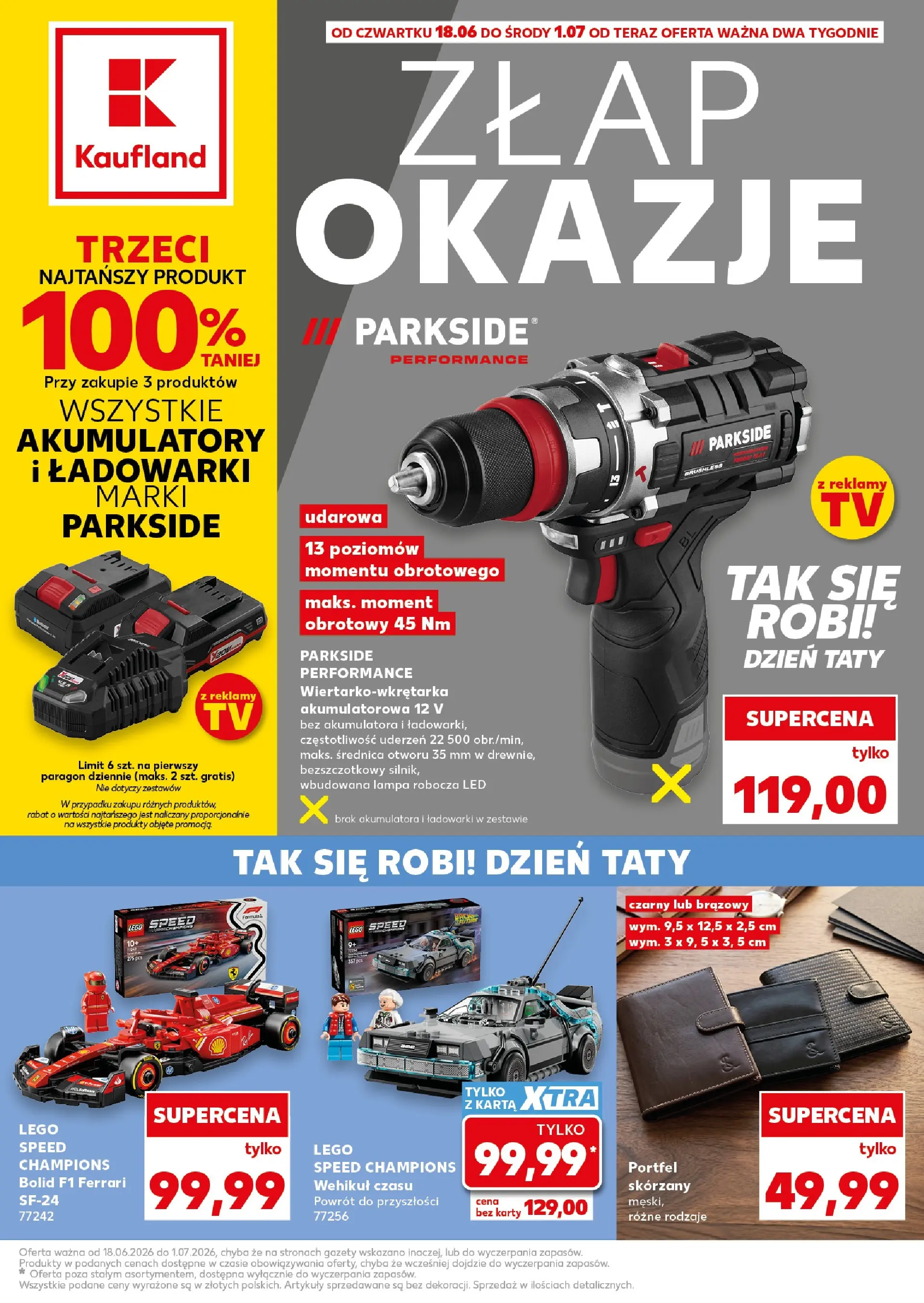 Nowa gazetka Kaufland - Akcje i Nowe Marki - Czerwiec 2026 ważna od 18.06.2026 do 01.07.2026