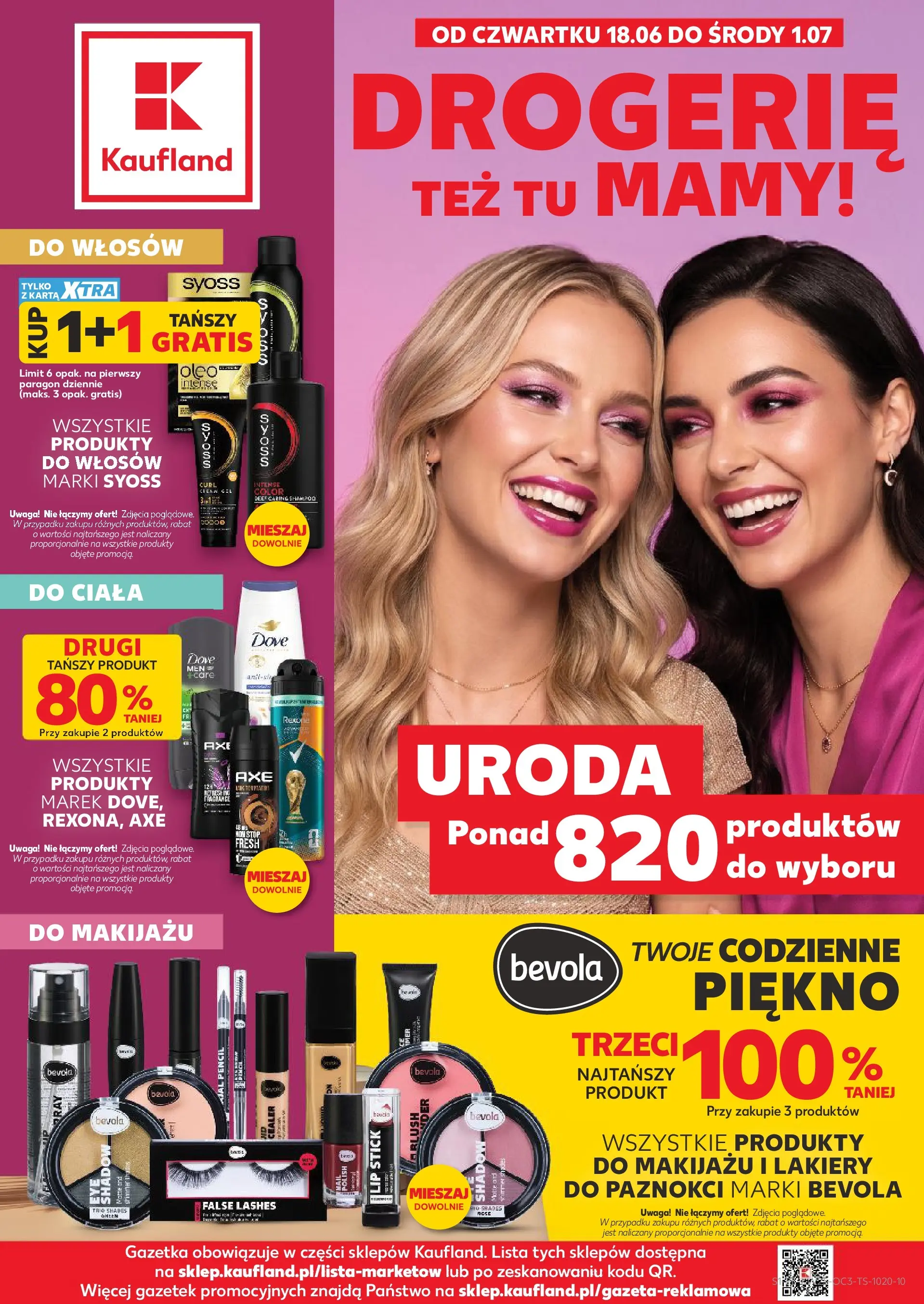 Nowa gazetka Kaufland - Kosmetyki w Kaufladzie do 01.07 ważna od 18.06.2026 do 01.07.2026