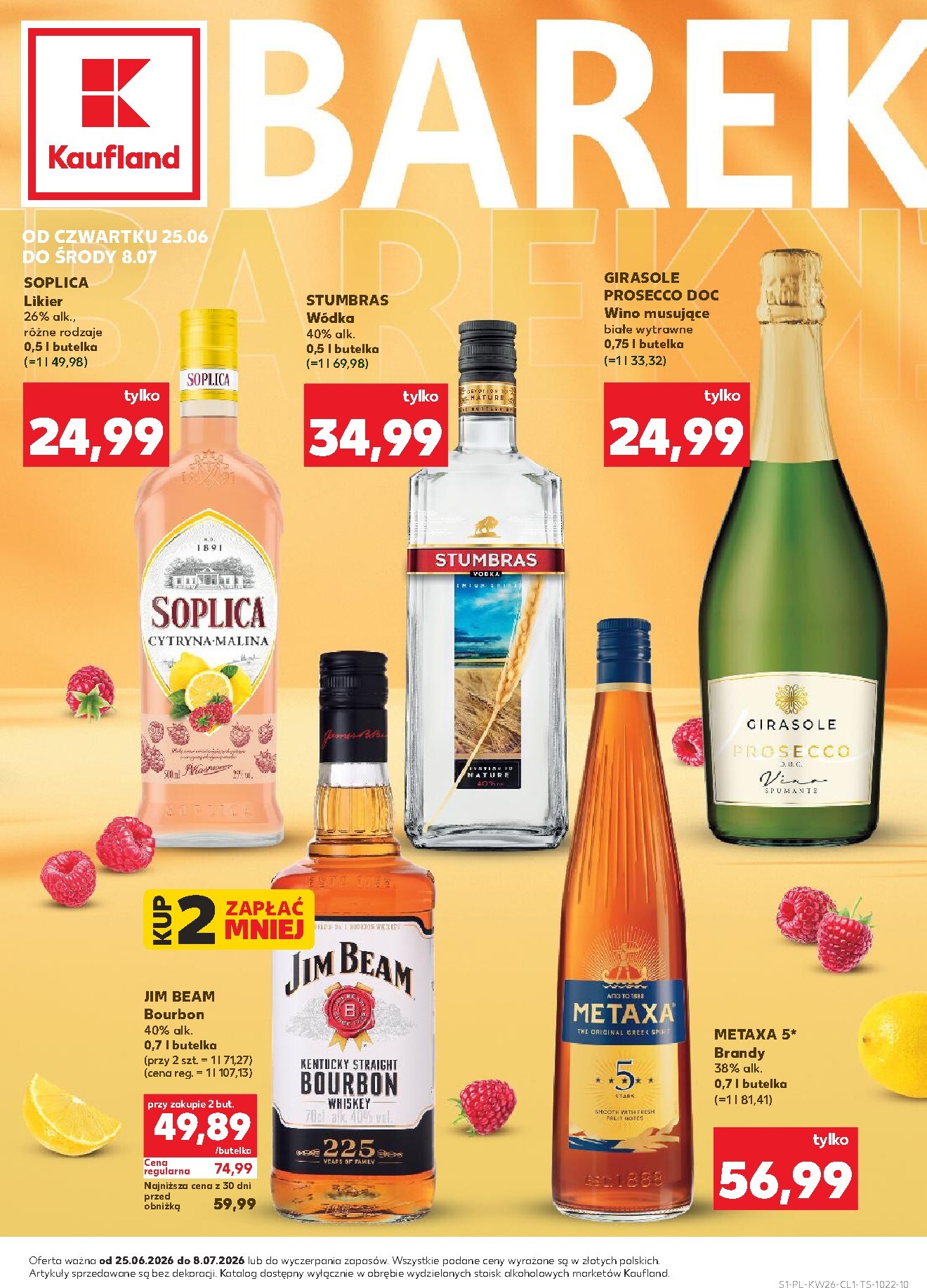 Nowa gazetka Kaufland - Barek ważna od 25.06.2026 do 08.07.2026