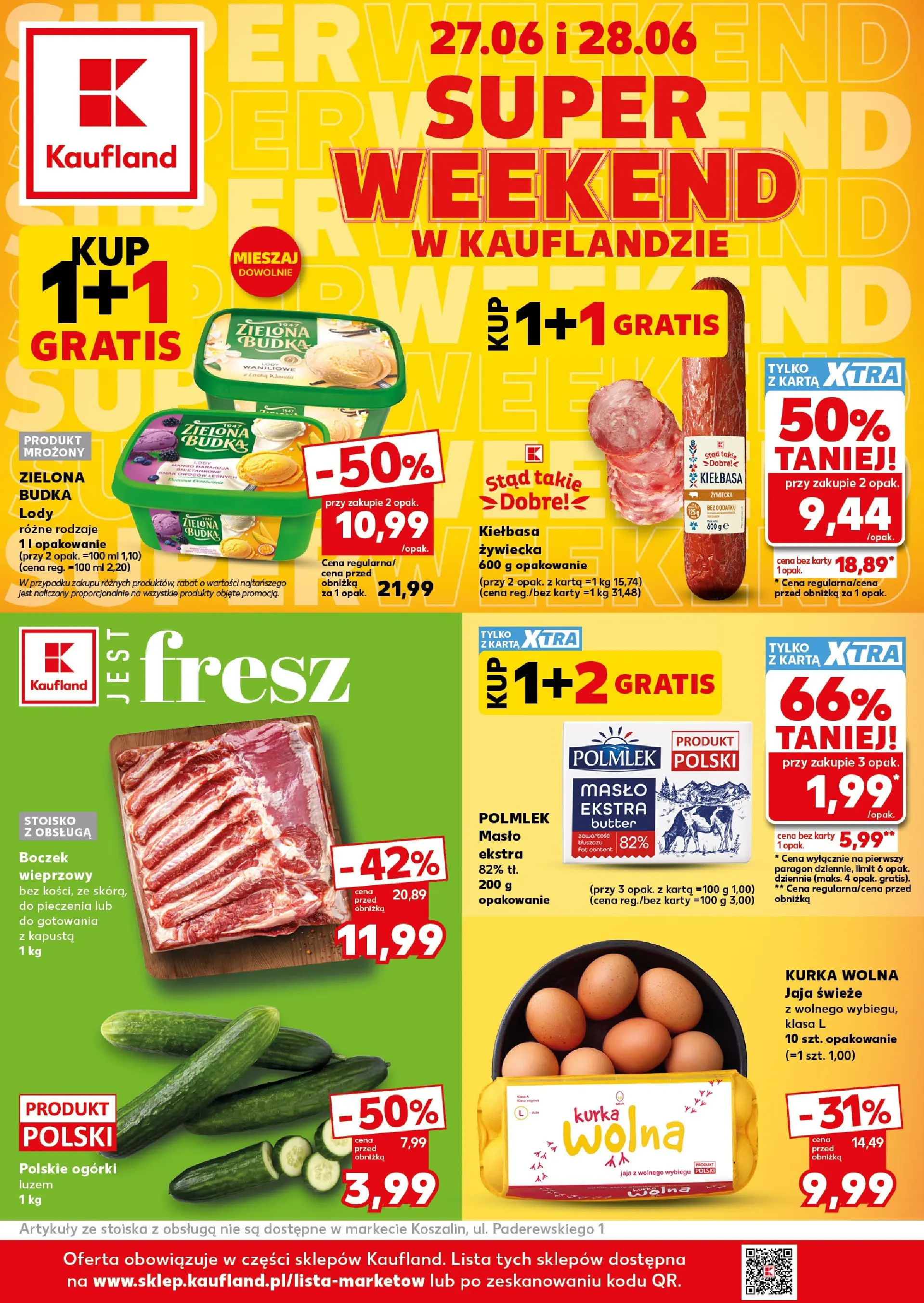 Nowa gazetka Kaufland - Super Weekend ważna od 27.06.2026 do 28.06.2026