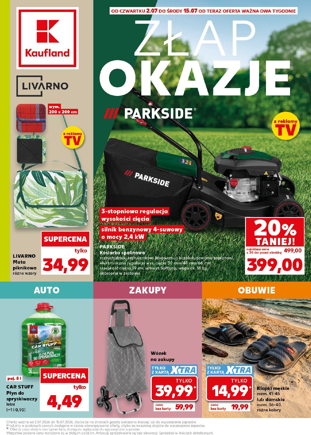 Nowa gazetka Kaufland - Okazje ważna od 02.07.2026 do 15.07.2026
