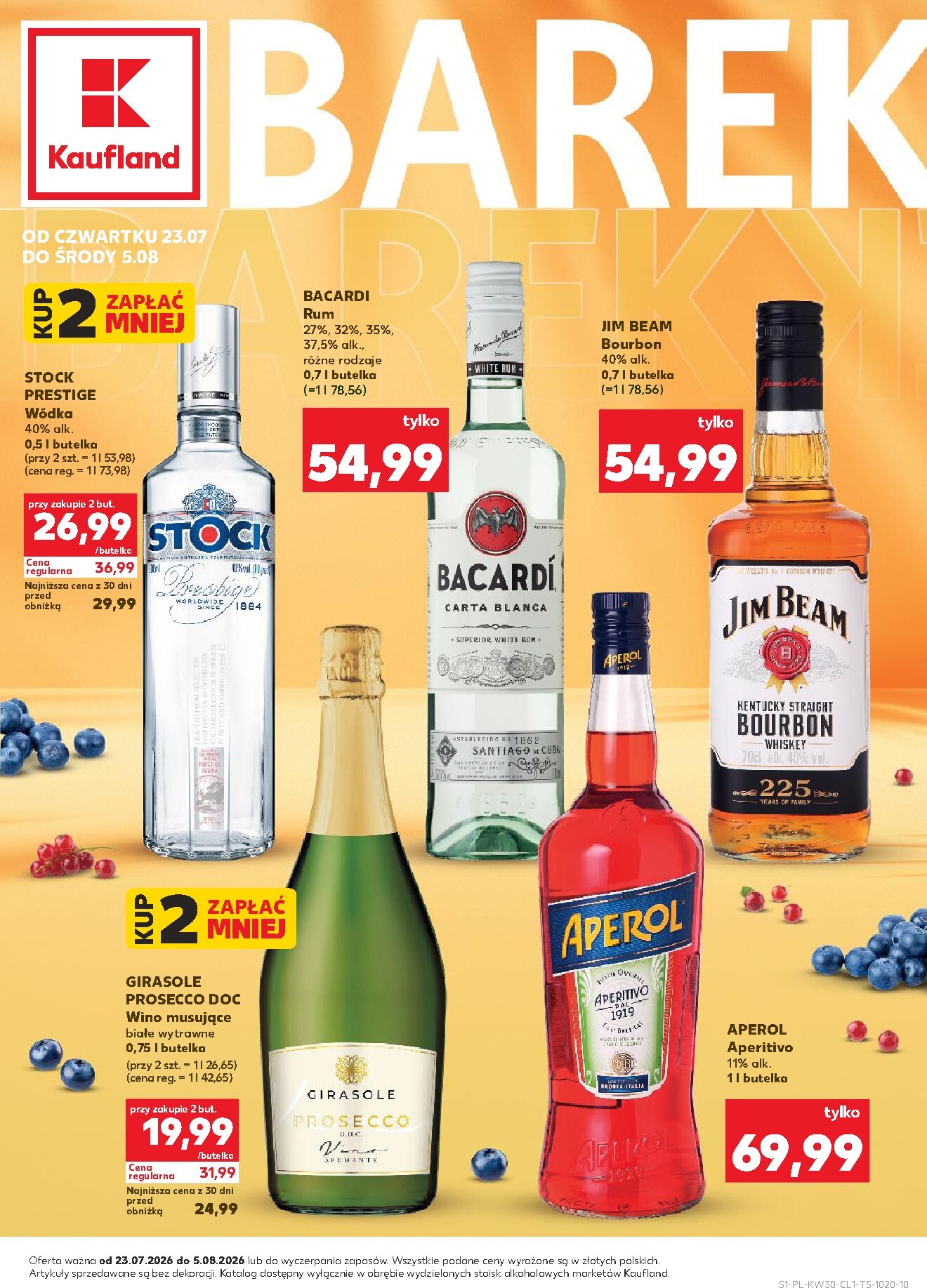 Nowa gazetka Kaufland - Barek ważna od 23.07.2026 do 05.08.2026