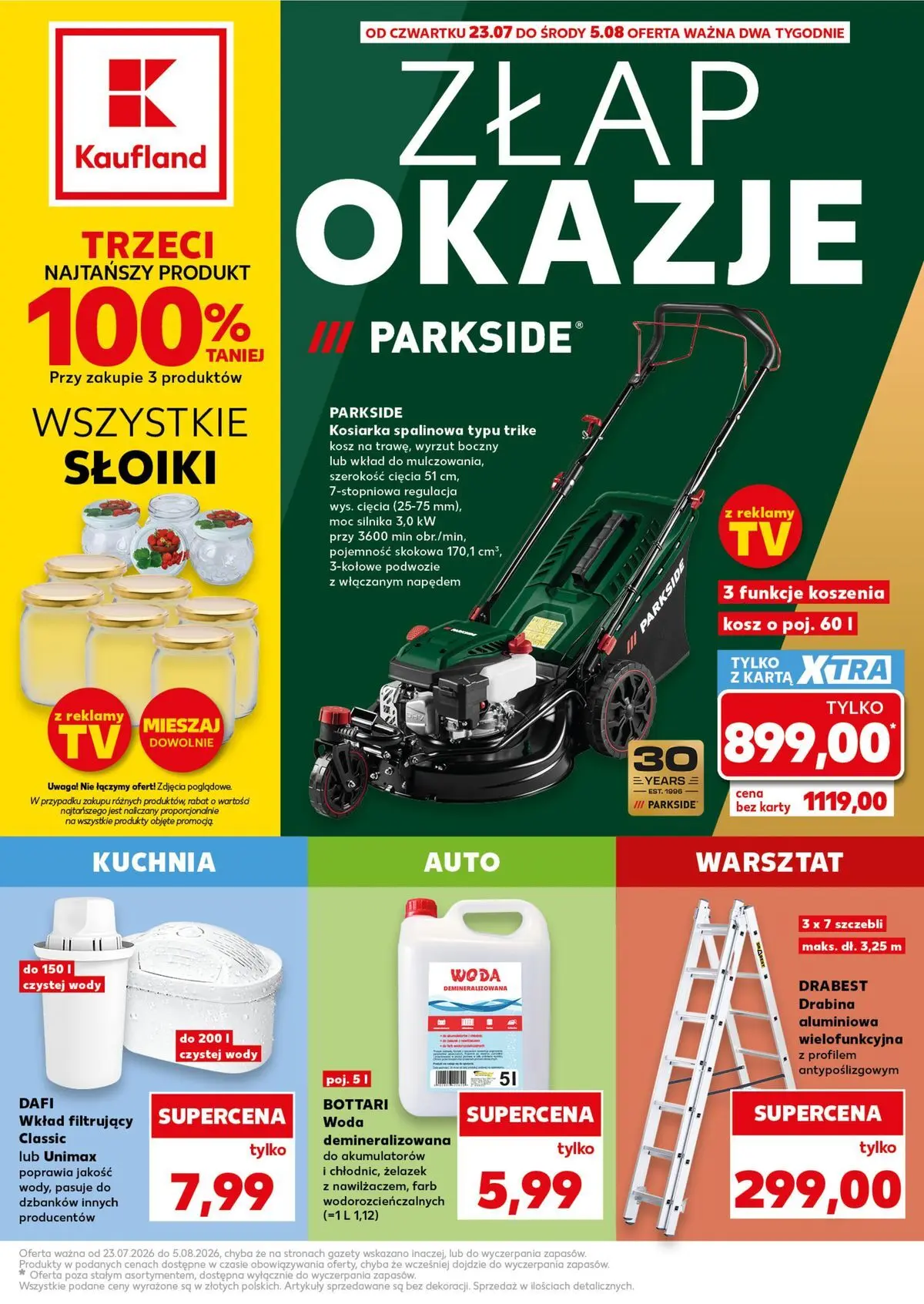 Nowa gazetka Kaufland - Kaufland Non food ważne do 5.08 ważna od 23.07.2026 do 05.08.2026