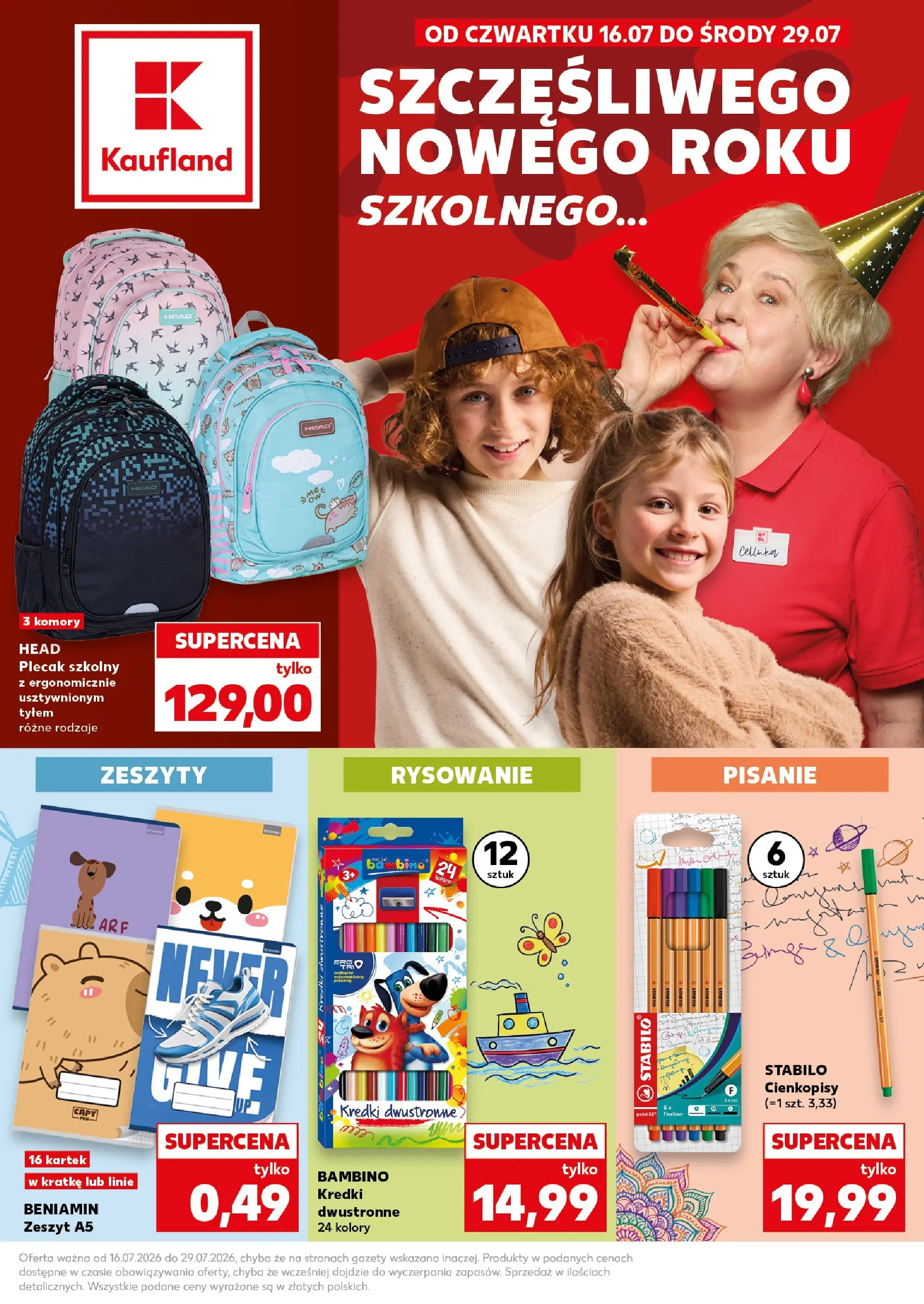 Nowa gazetka Kaufland ważna od 16.07.2026 do 29.07.2026