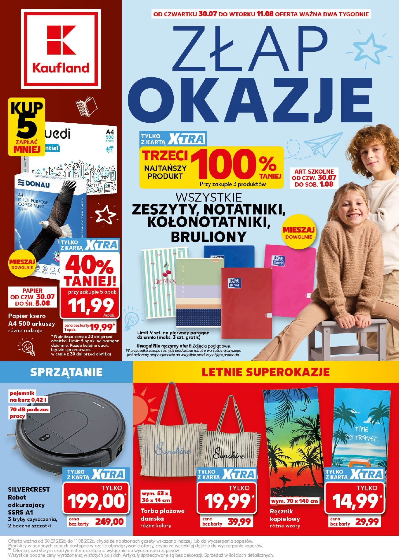 Nowa gazetka Kaufland - Okazje ważna od 30.07.2026 do 11.08.2026
