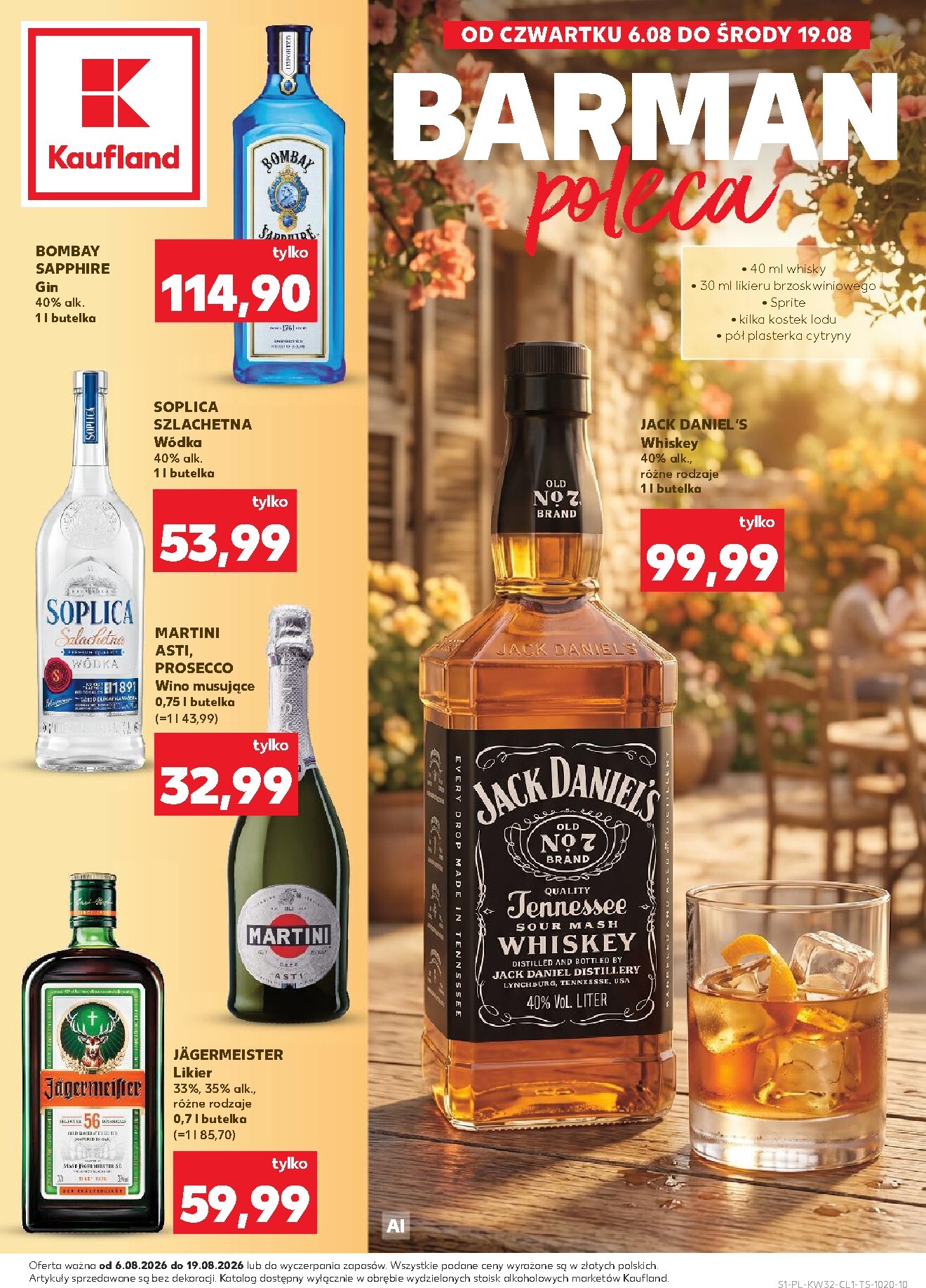 Nowa gazetka Kaufland - Barek ważna od 06.08.2026 do 19.08.2026