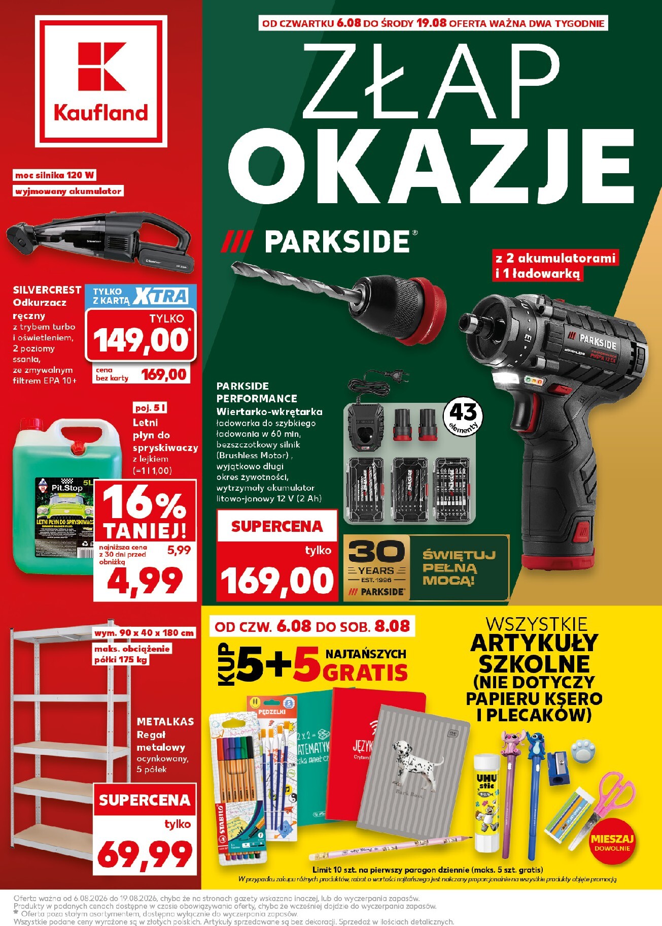 Nowa gazetka Kaufland - Okazje ważna od 06.08.2026 do 19.08.2026