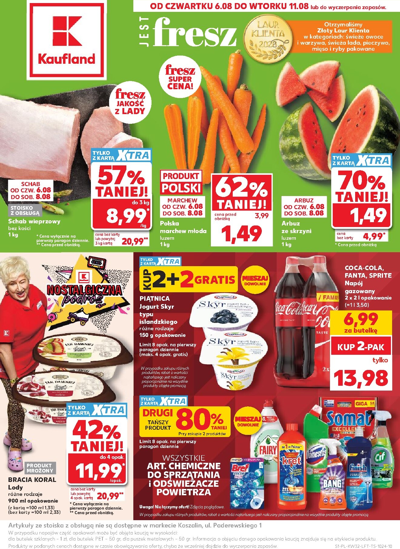 Nowa gazetka Kaufland ważna od 06.08.2026 do 11.08.2026