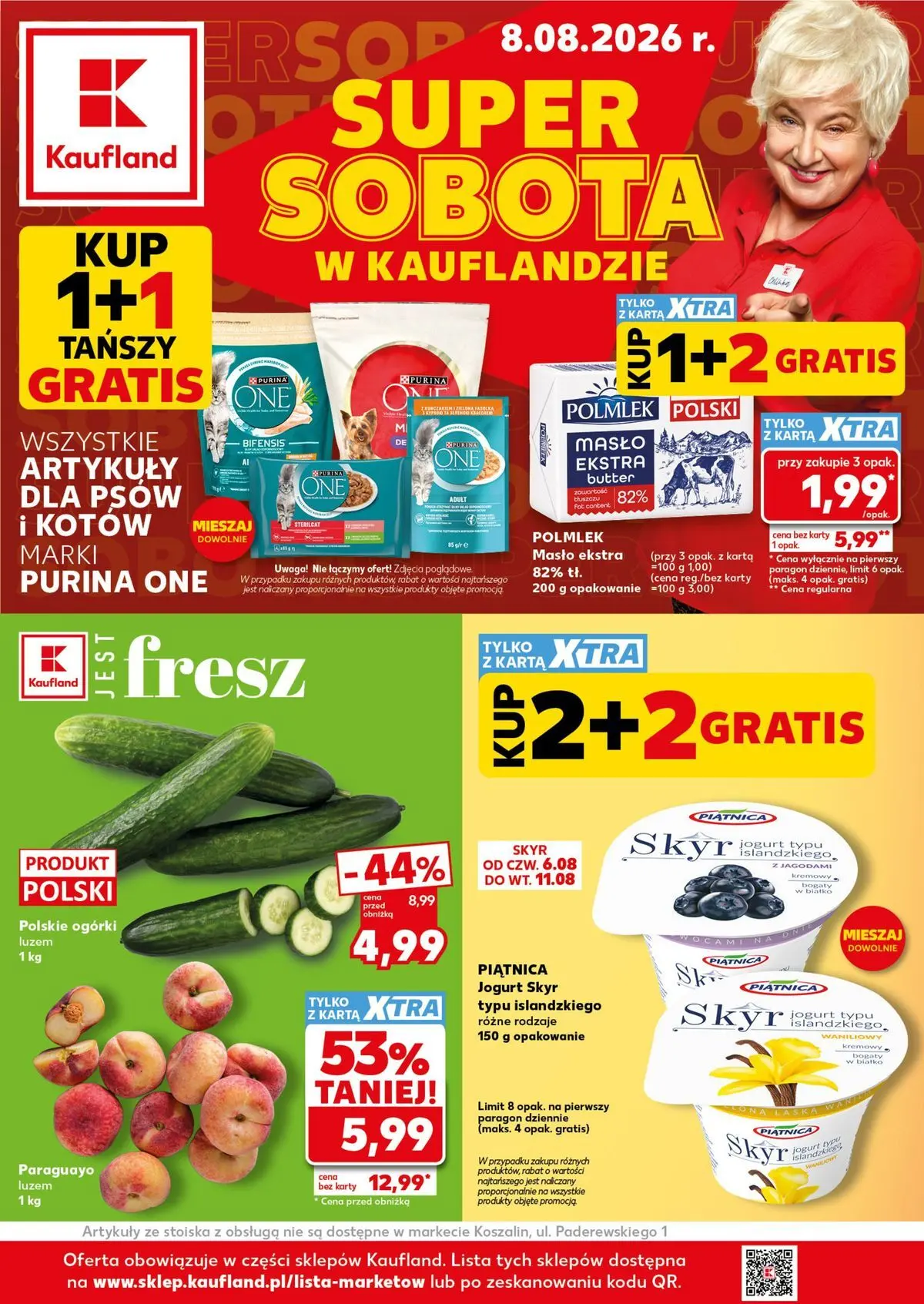 Nowa gazetka Kaufland Super Sobota ważna od 08.08.2026 do 09.08.2026