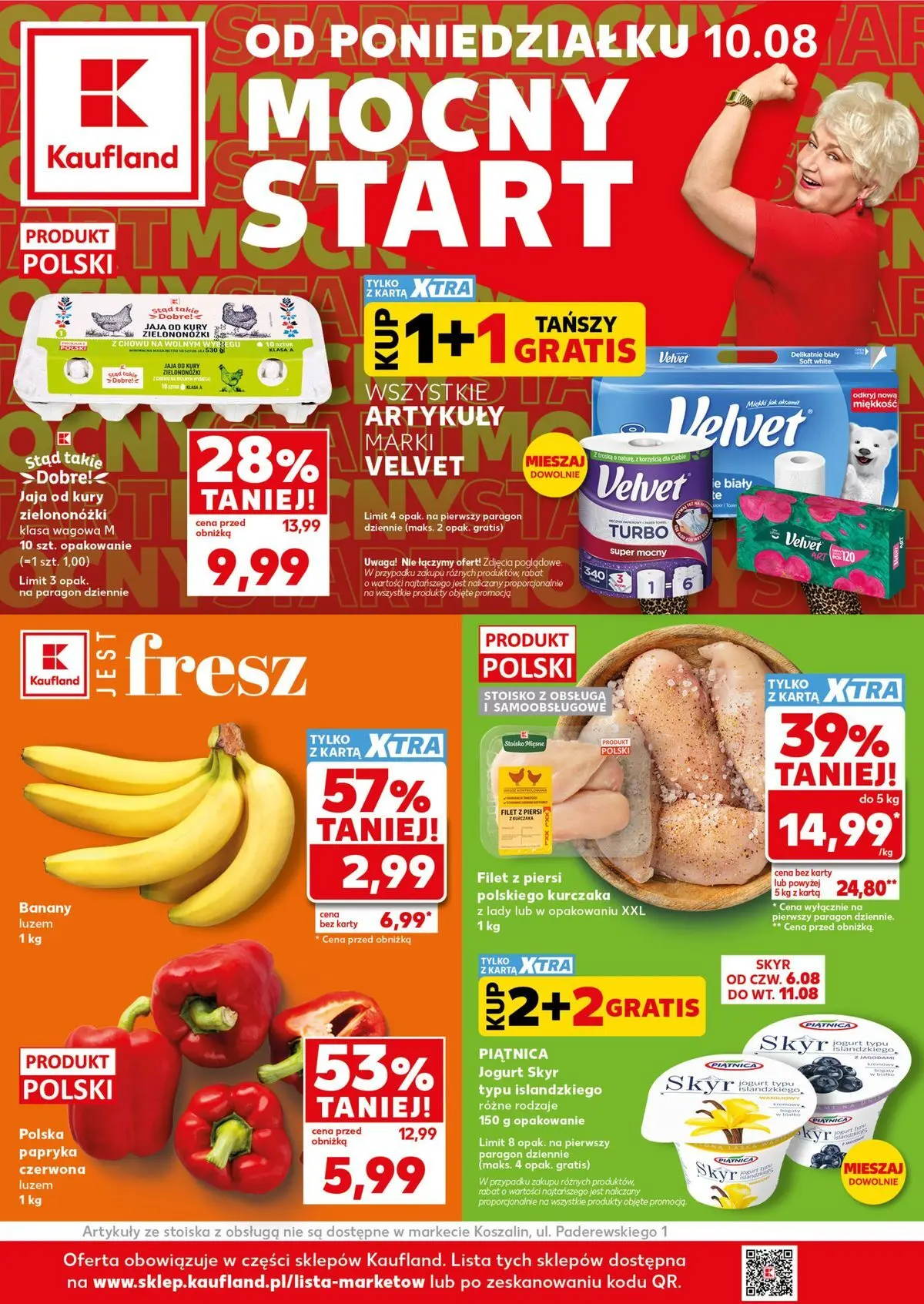 Nowa gazetka Kaufland - Mocny Start ważna od 10.08.2026 do 11.08.2026