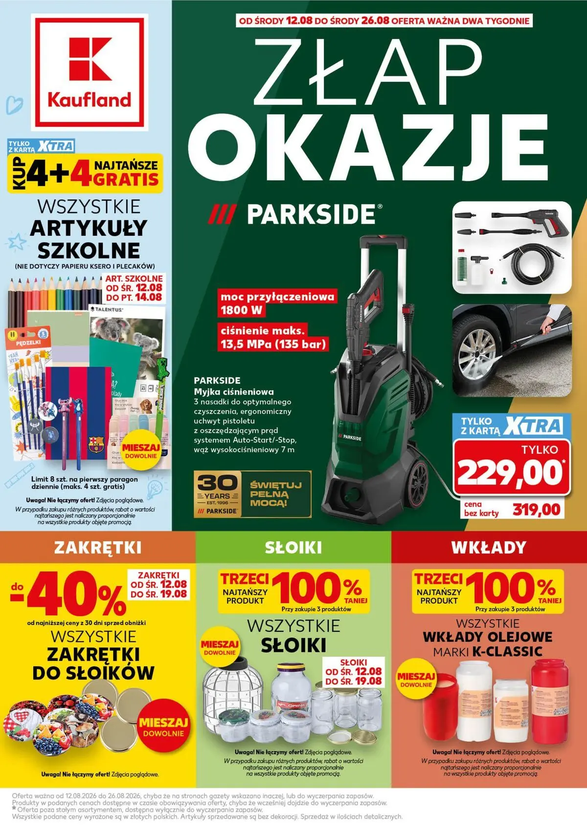 Nowa gazetka Kaufland - Nonfood ważna od 12.08.2026 do 26.08.2026