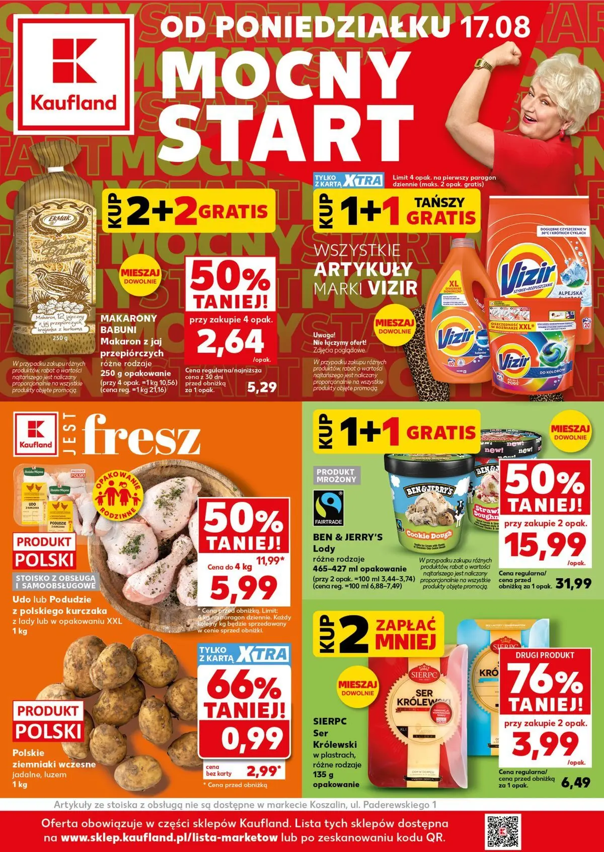 Nowa gazetka Kaufland - Mocny Start ważna od 17.08.2026 do 19.08.2026