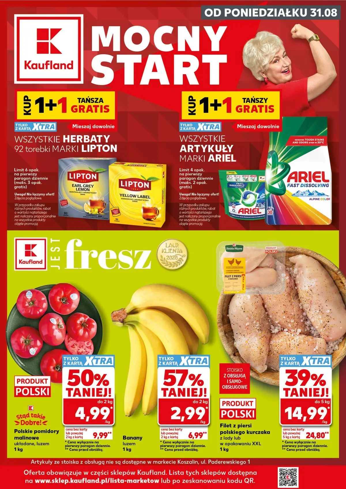 Nowa gazetka Kaufland - Mocny Start ważna od 31.08.2026 do 02.09.2026