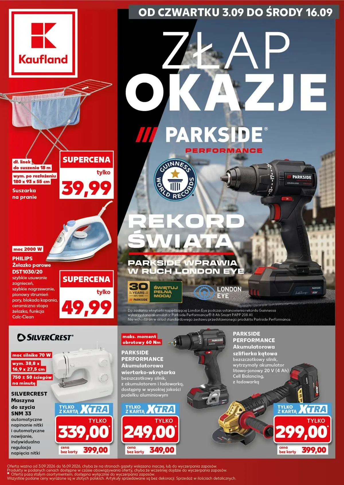 Nowa gazetka Kaufland - Non food ważna od 03.09.2026 do 16.09.2026