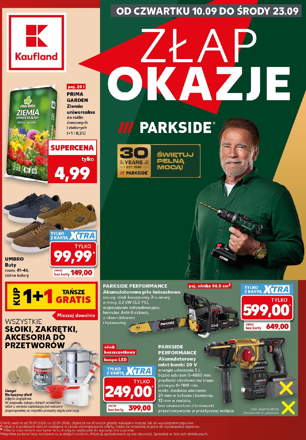 Nowa gazetka Kaufland - Okazje ważna od 10.09.2026 do 23.09.2026