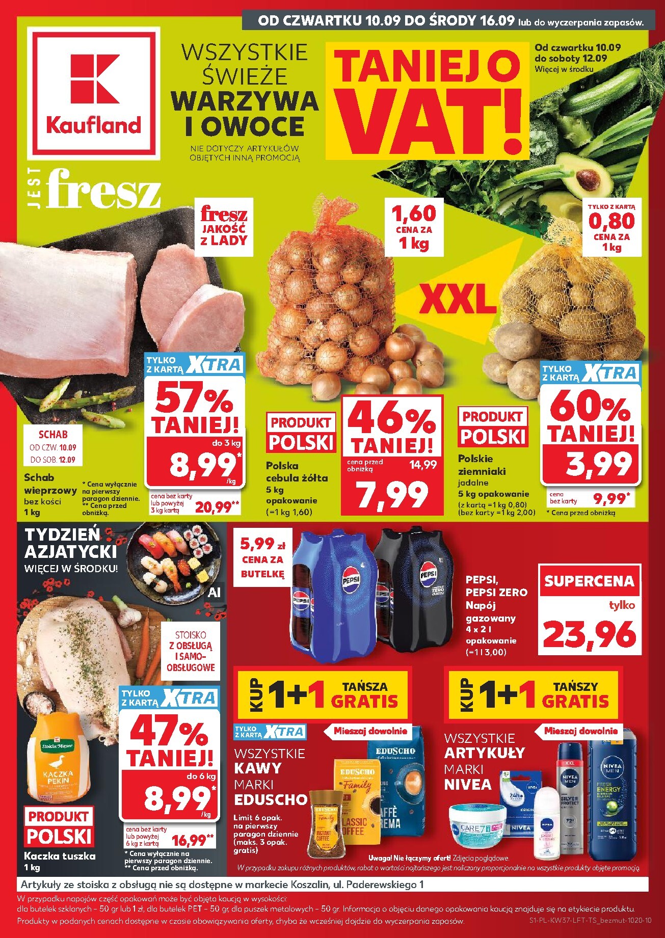 Nowa gazetka Kaufland ważna od 10.09.2026 do 16.09.2026