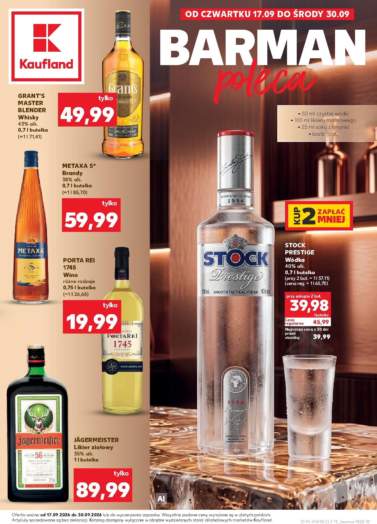 Nowa gazetka Kaufland - Barek ważna od 17.09.2026 do 30.09.2026