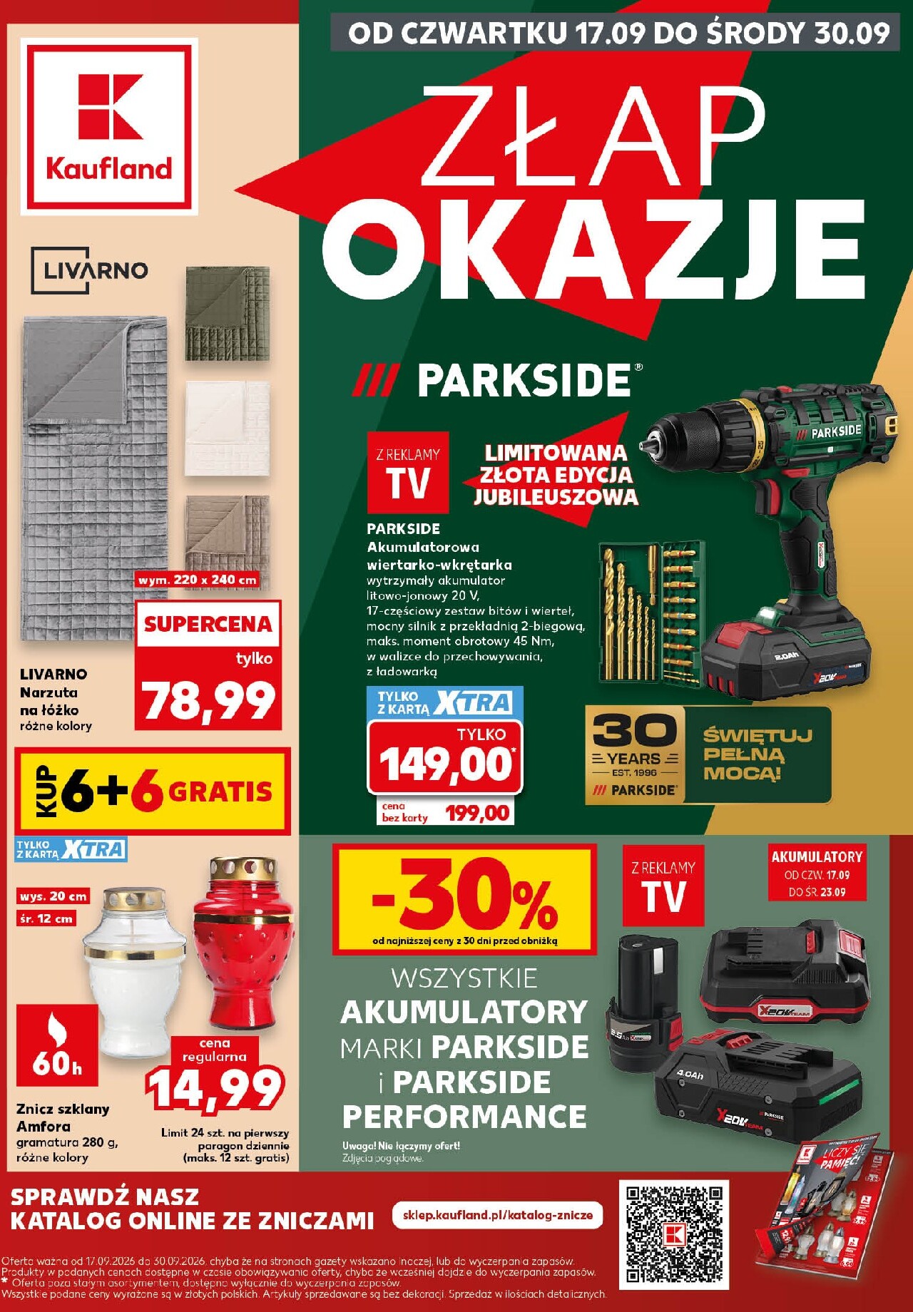 Nowa gazetka Kaufland - Okazje ważna od 17.09.2026 do 30.09.2026