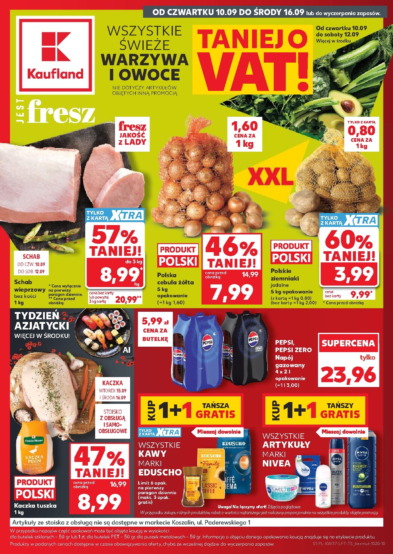 Aktualna gazetka Kaufland ważna od 10.09.2026 do 16.09.2026