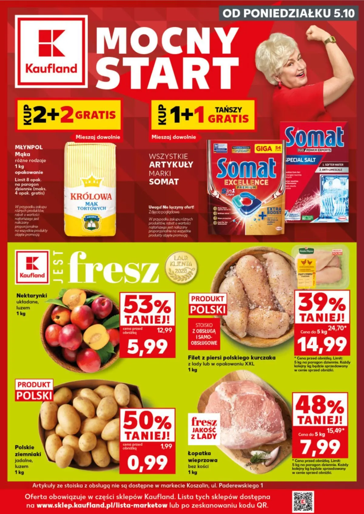Aktualna gazetka Kaufland - Mocny start ważna od 05.10.2026 do 07.10.2026