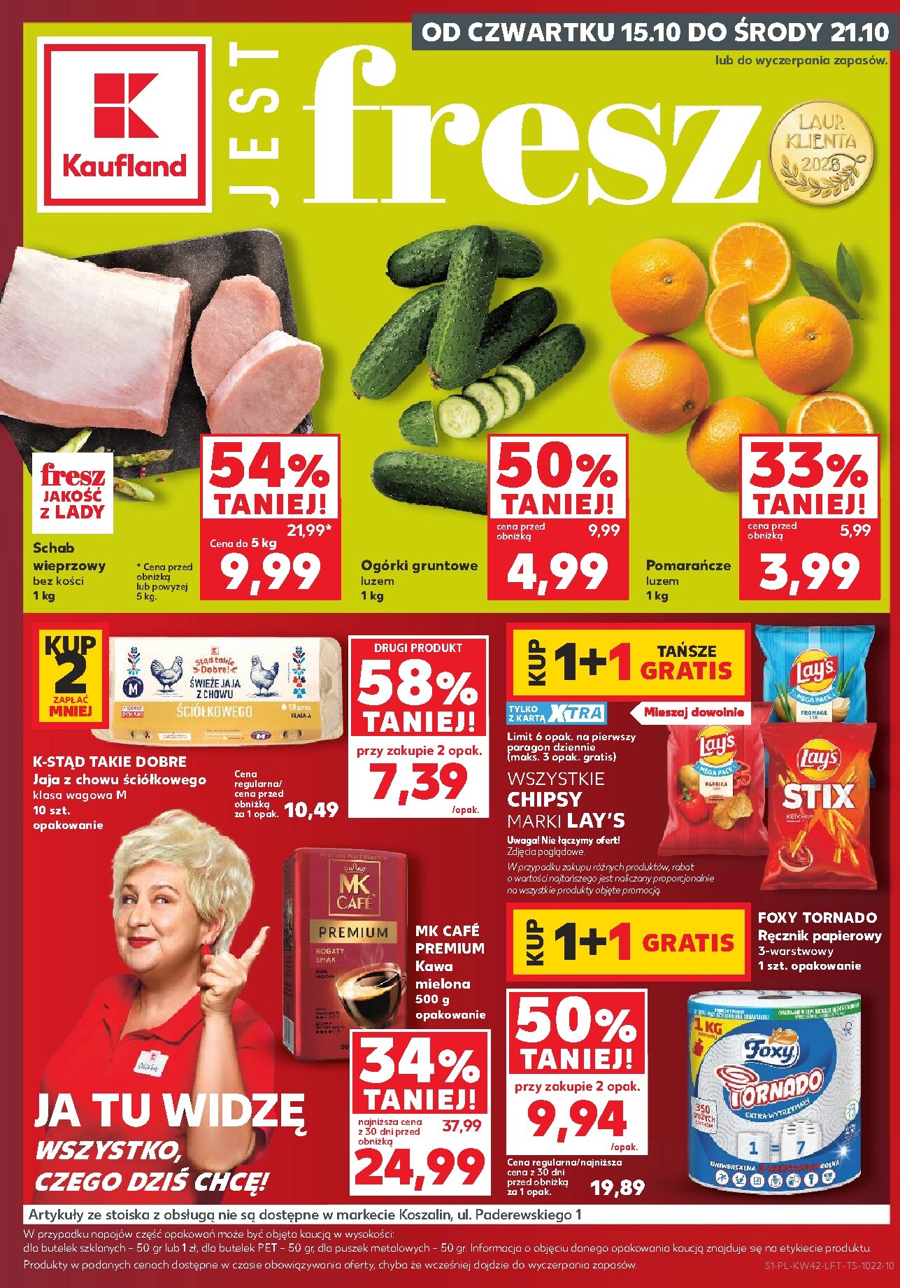 Nowa gazetka Kaufland ważna od 15.10.2026 do 21.10.2026