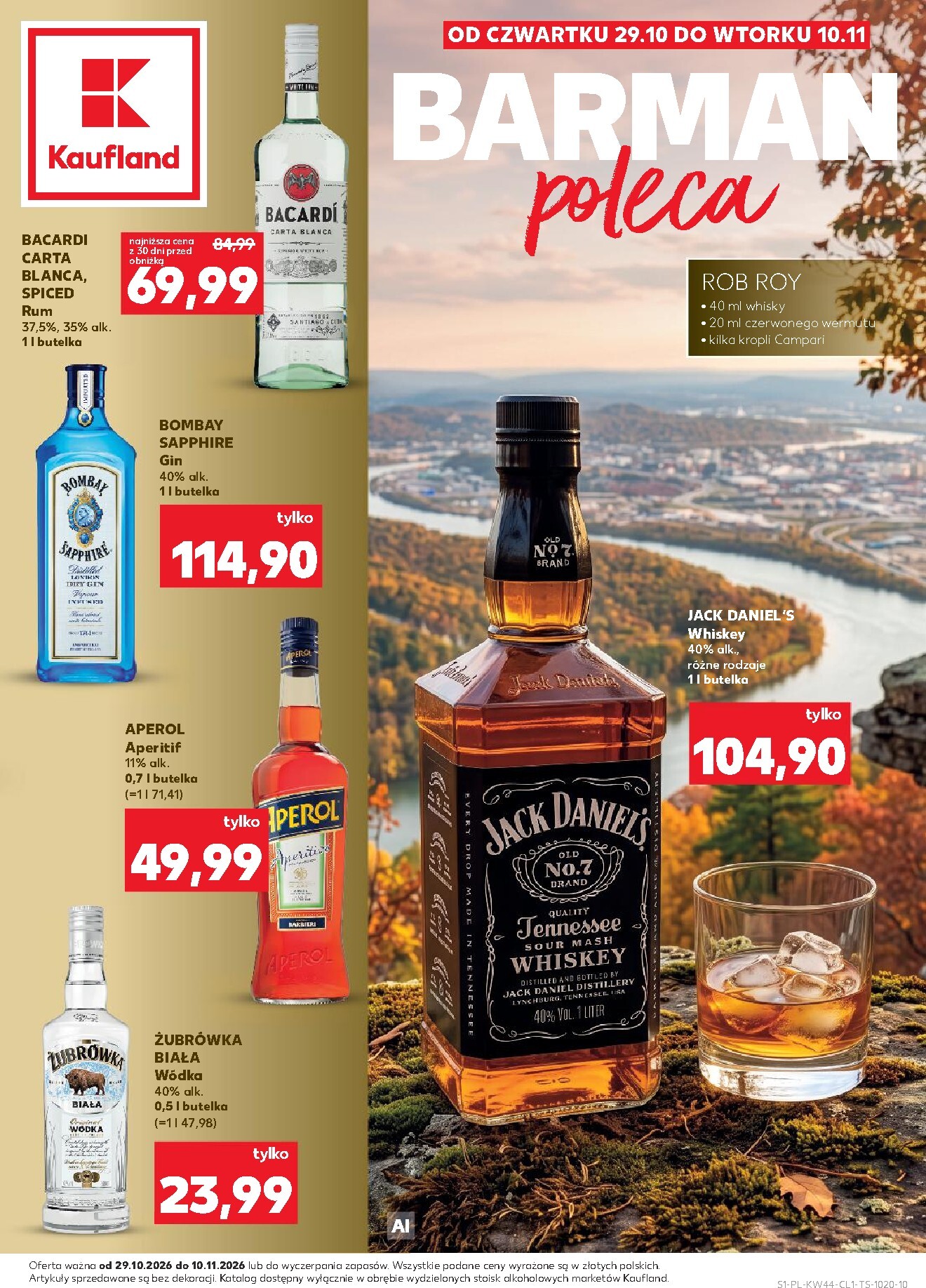 Nowa gazetka Kaufland - Barek ważna od 29.10.2026 do 10.11.2026