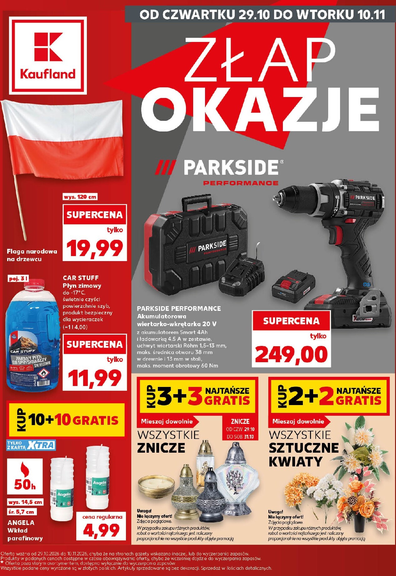 Nowa gazetka Kaufland ważna od 29.10.2026 do 10.11.2026