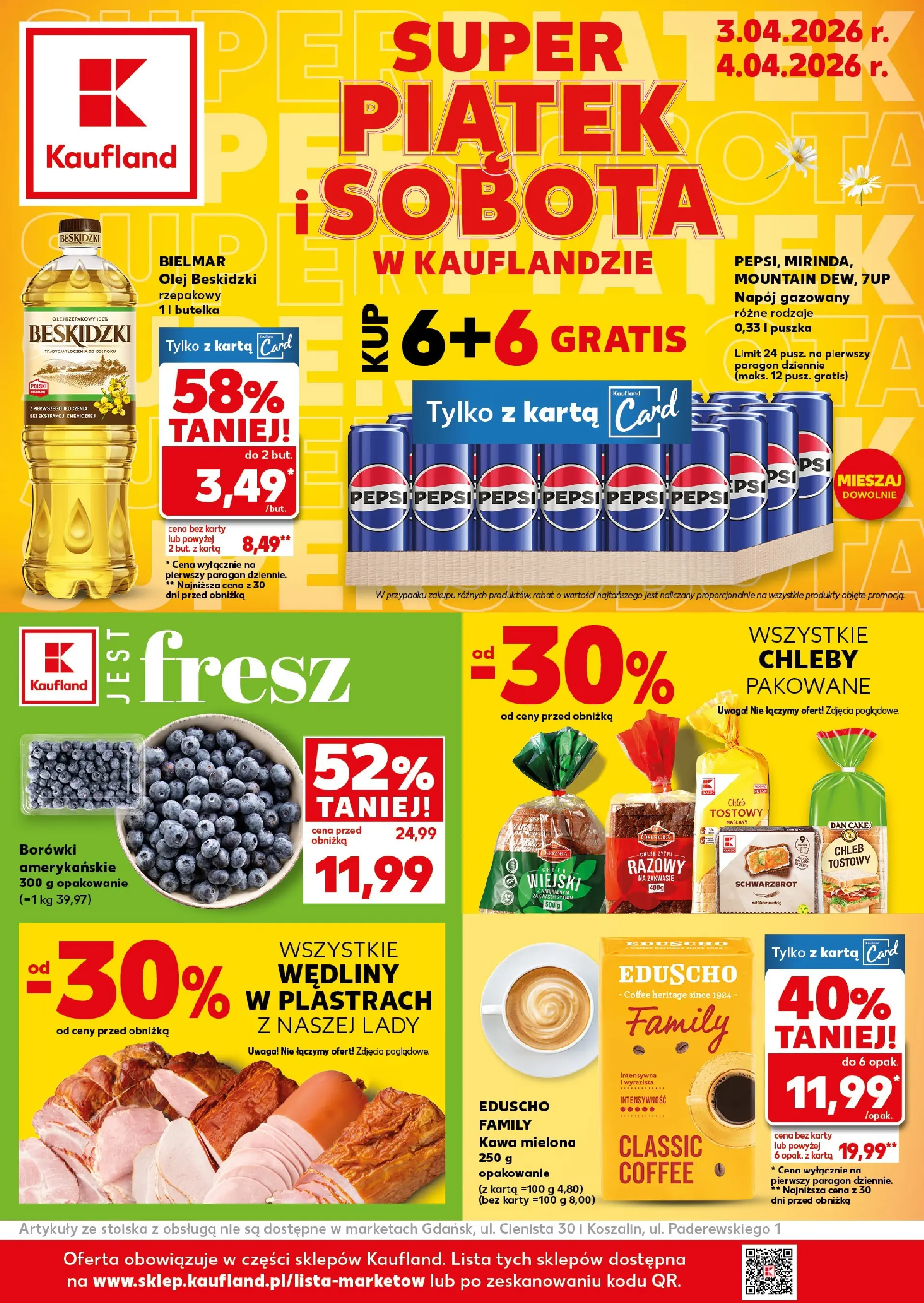 Gazetka Kaufland - Super Piątek i Sobota - ważna od 03.04.2026 do 04.04.2026