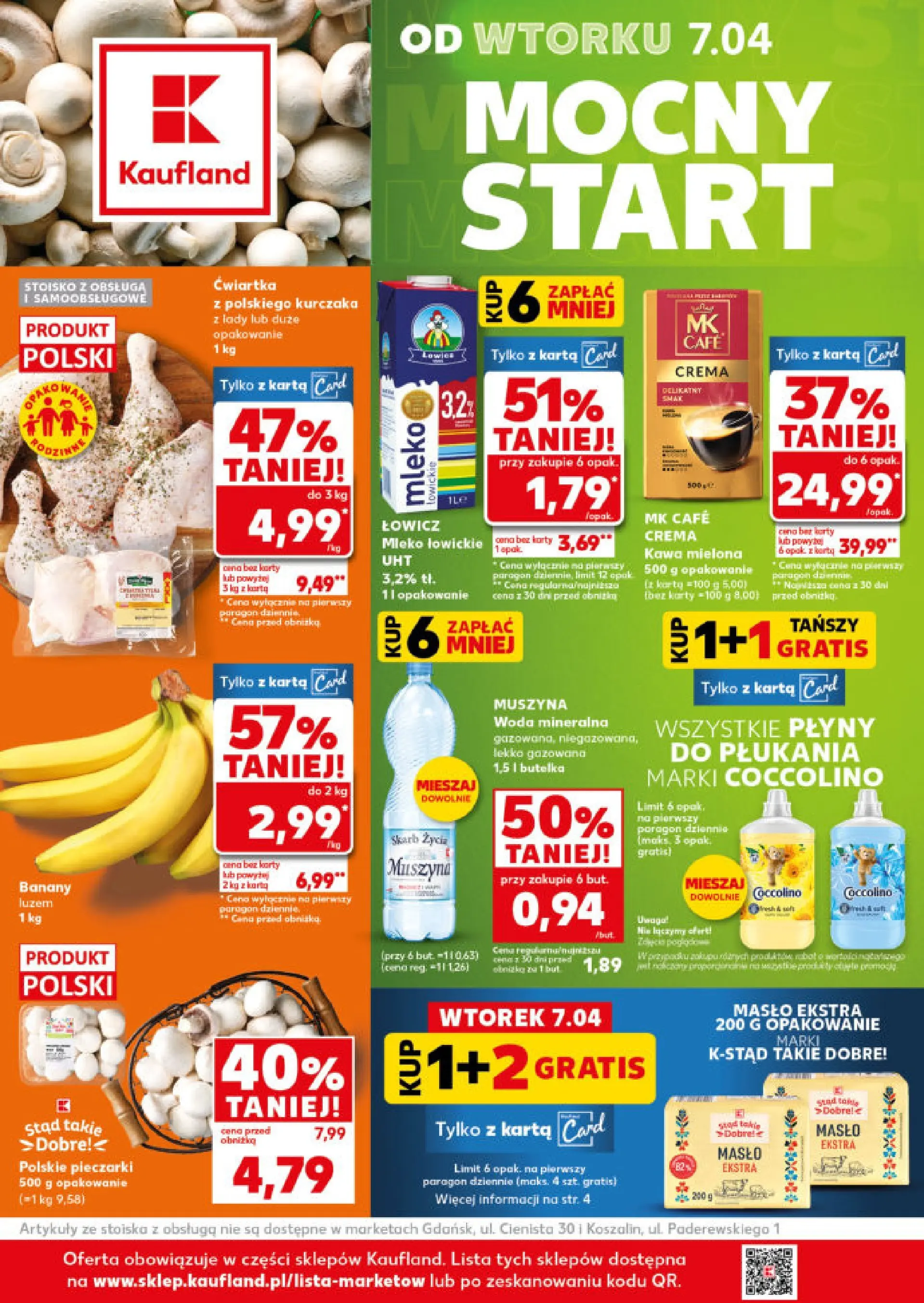 Gazetka Kaufland - Mocny start - ważna od 07.04.2026 do 08.04.2026