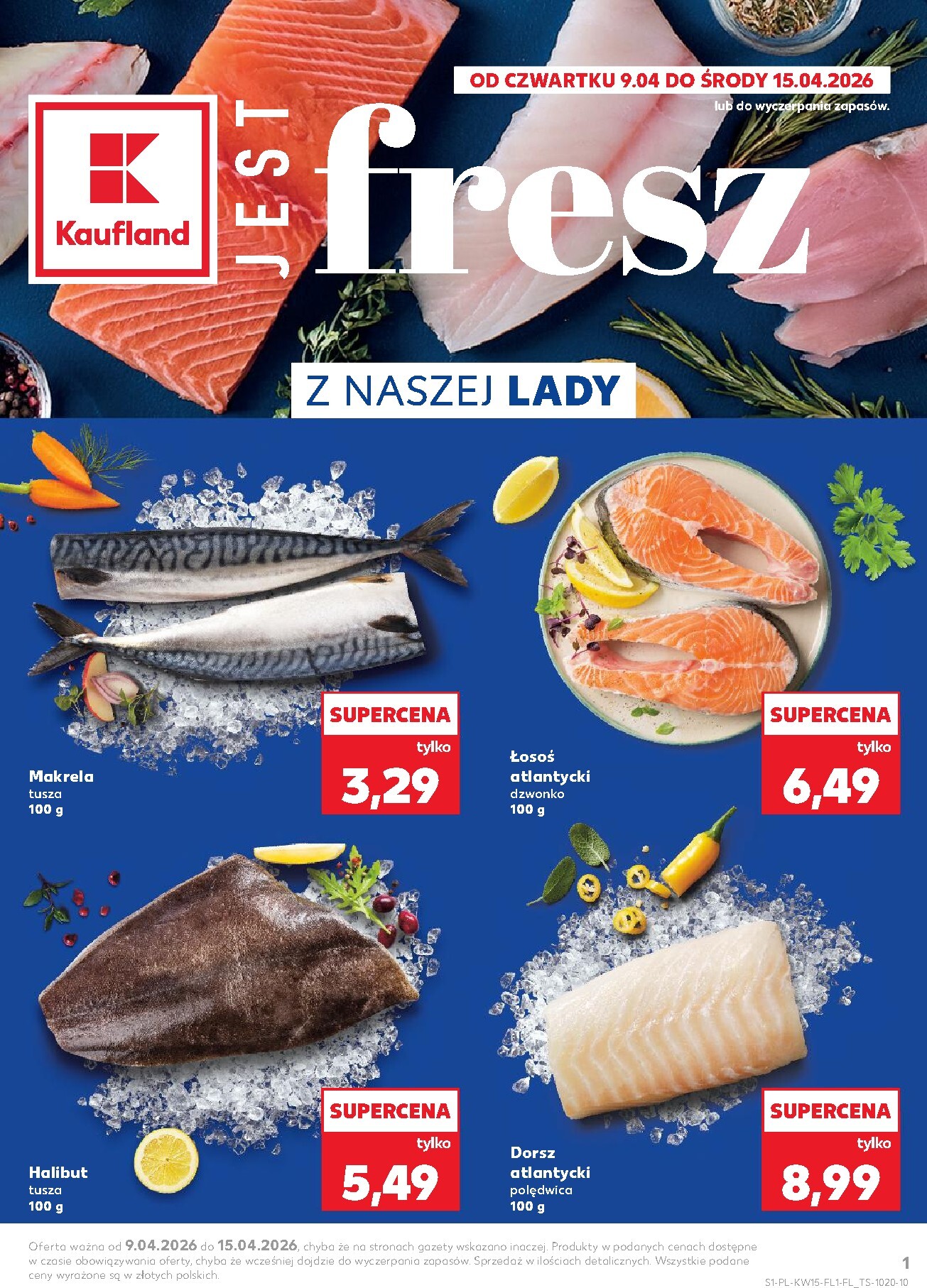 Nowa gazetka Kaufland - Fresz ważna od 09.04.2026 do 15.04.2026