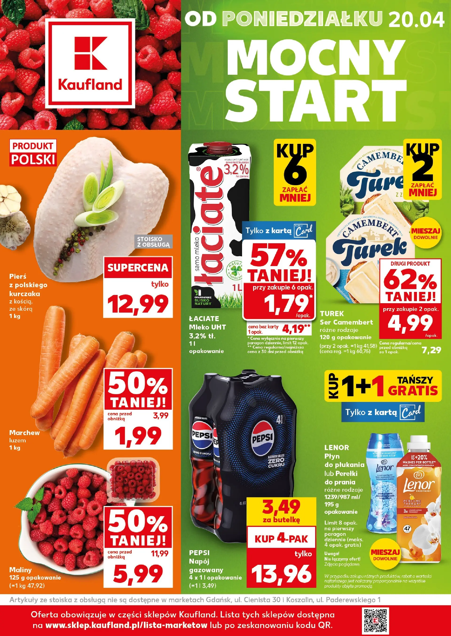 Nowa gazetka Kaufland - Mocny Start ważna od 20.04.2026 do 22.04.2026